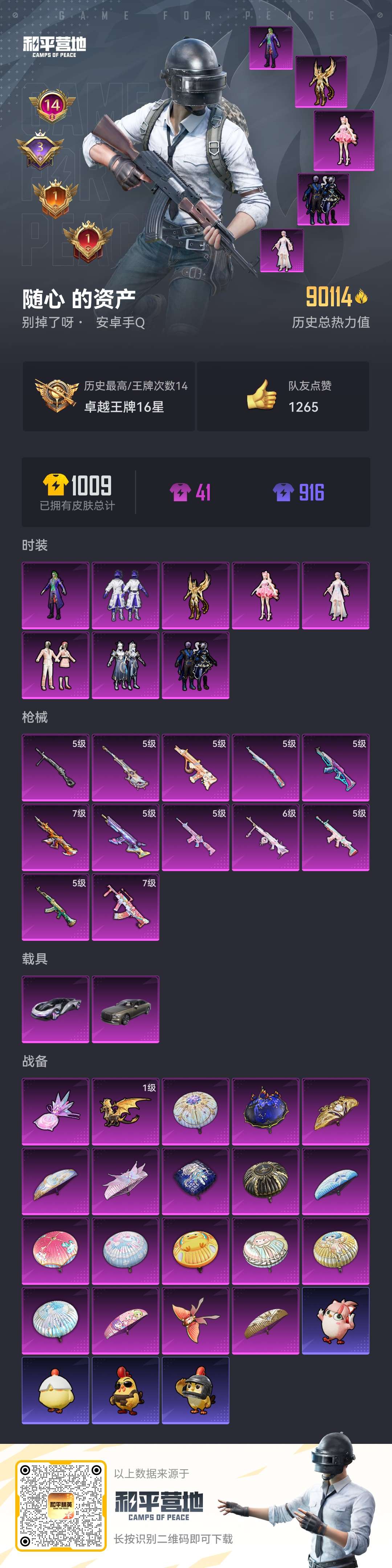 HPCMW428811和平精英账号详情图2