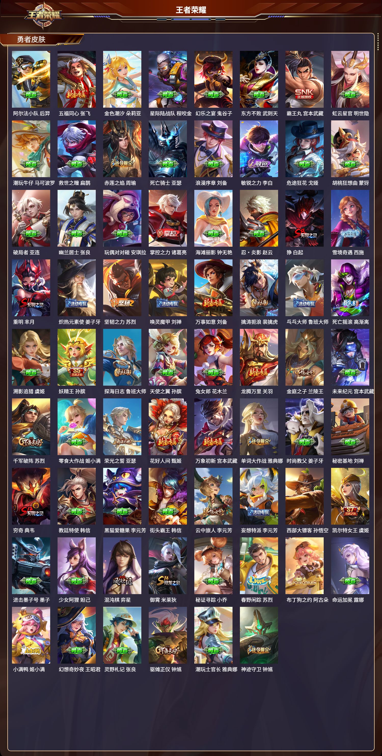 WZCMW445707王者荣耀账号详情图6