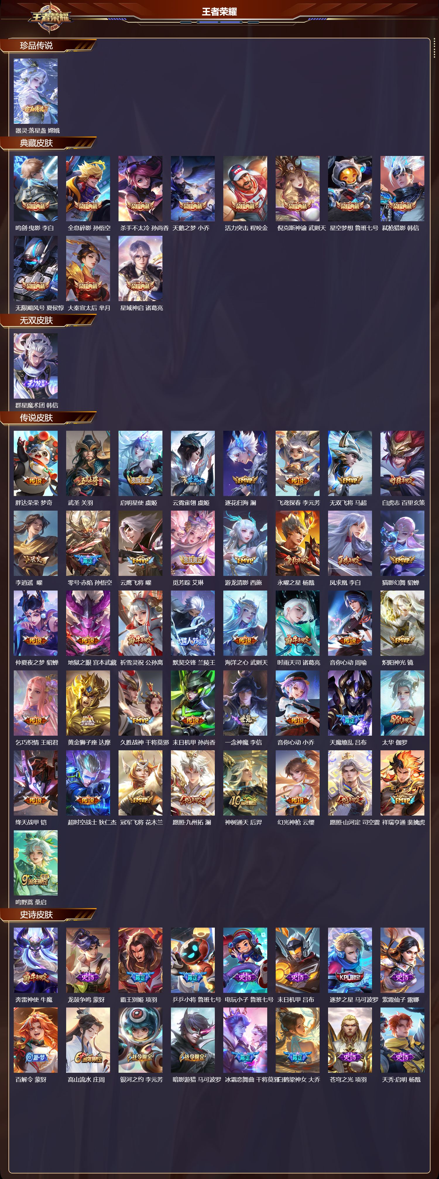 WZCMW447735王者荣耀账号详情图6