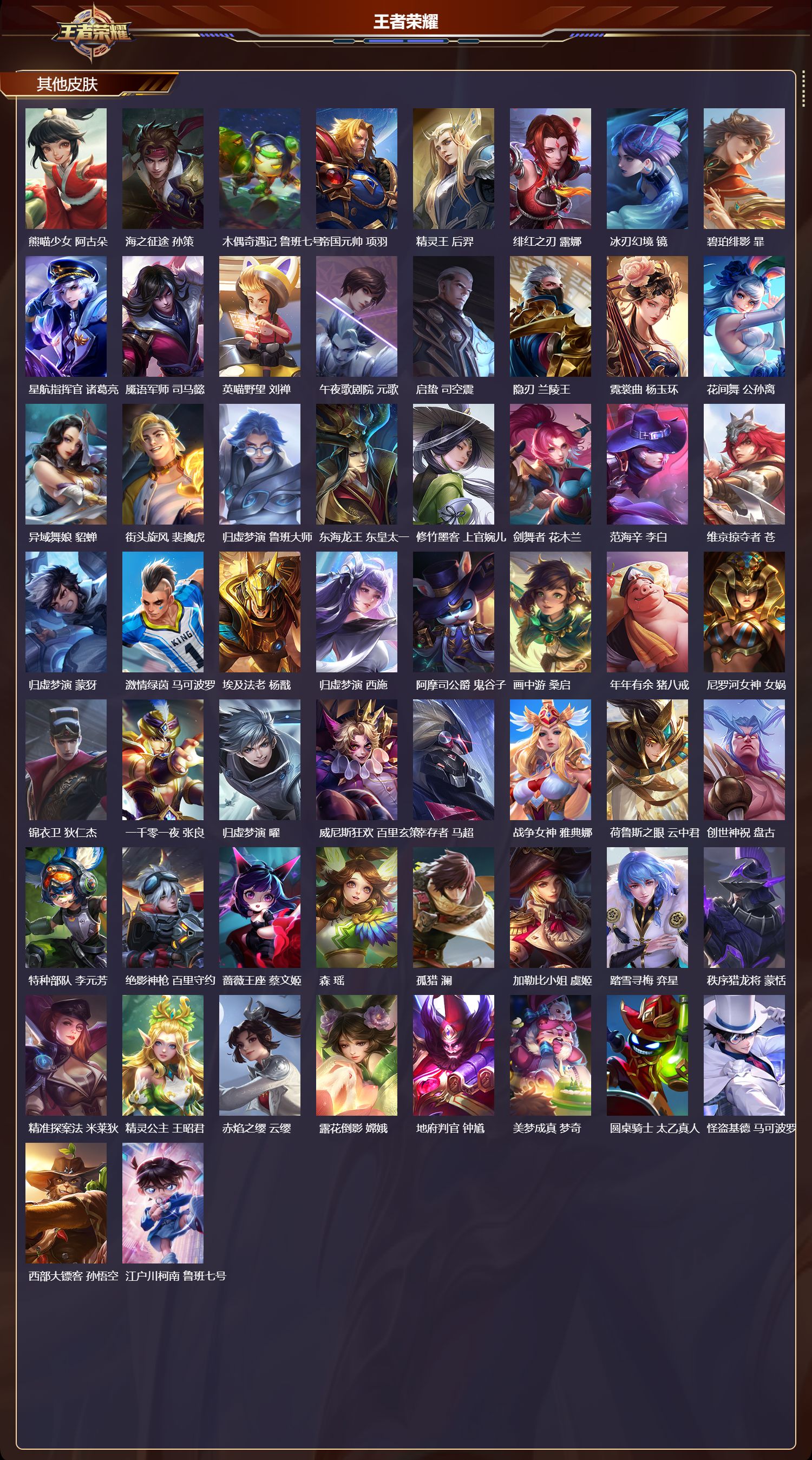 WZLX4221263王者荣耀账号详情图7