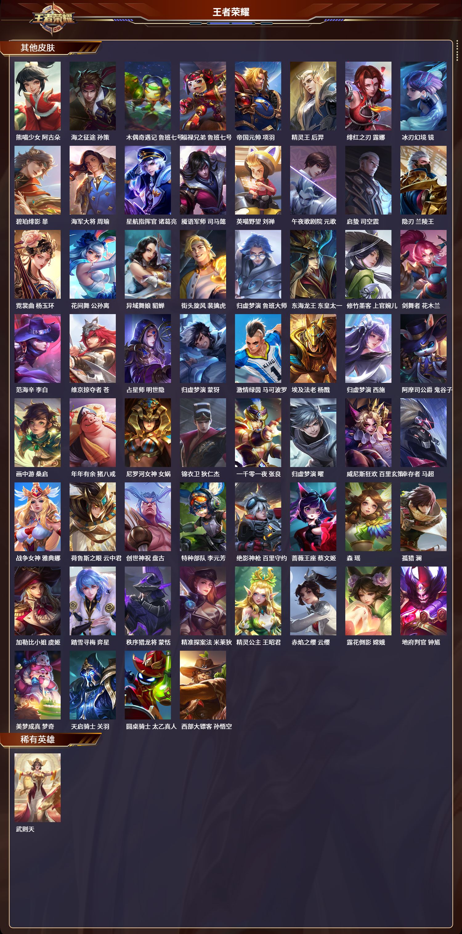 WZCMW450086王者荣耀账号详情图9