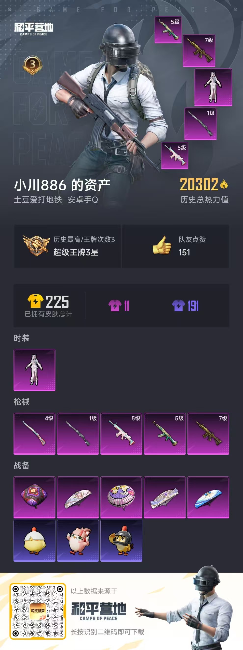 HPCMW425521和平精英账号详情图5