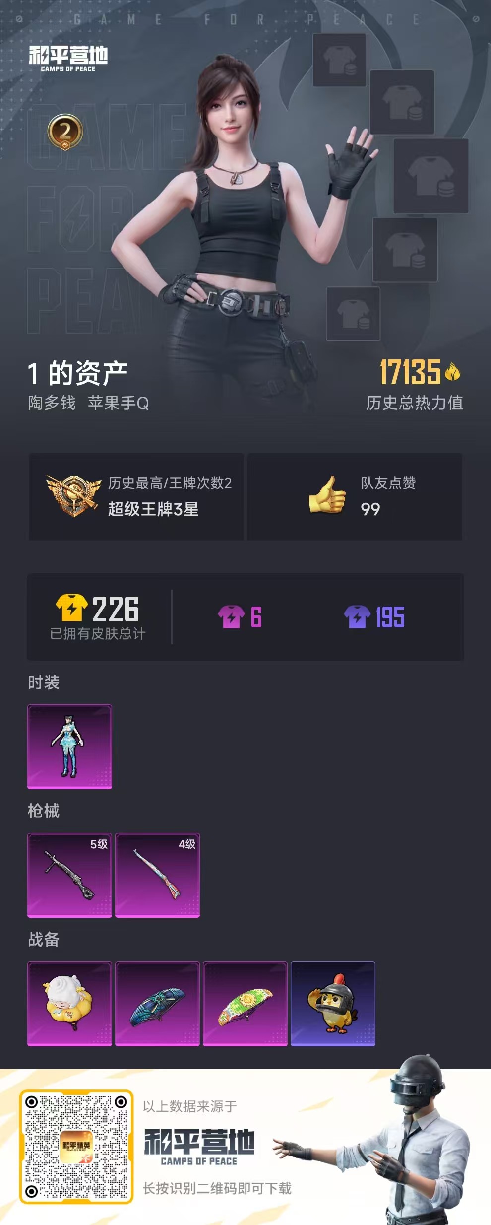 HPCMW431220和平精英账号详情图7