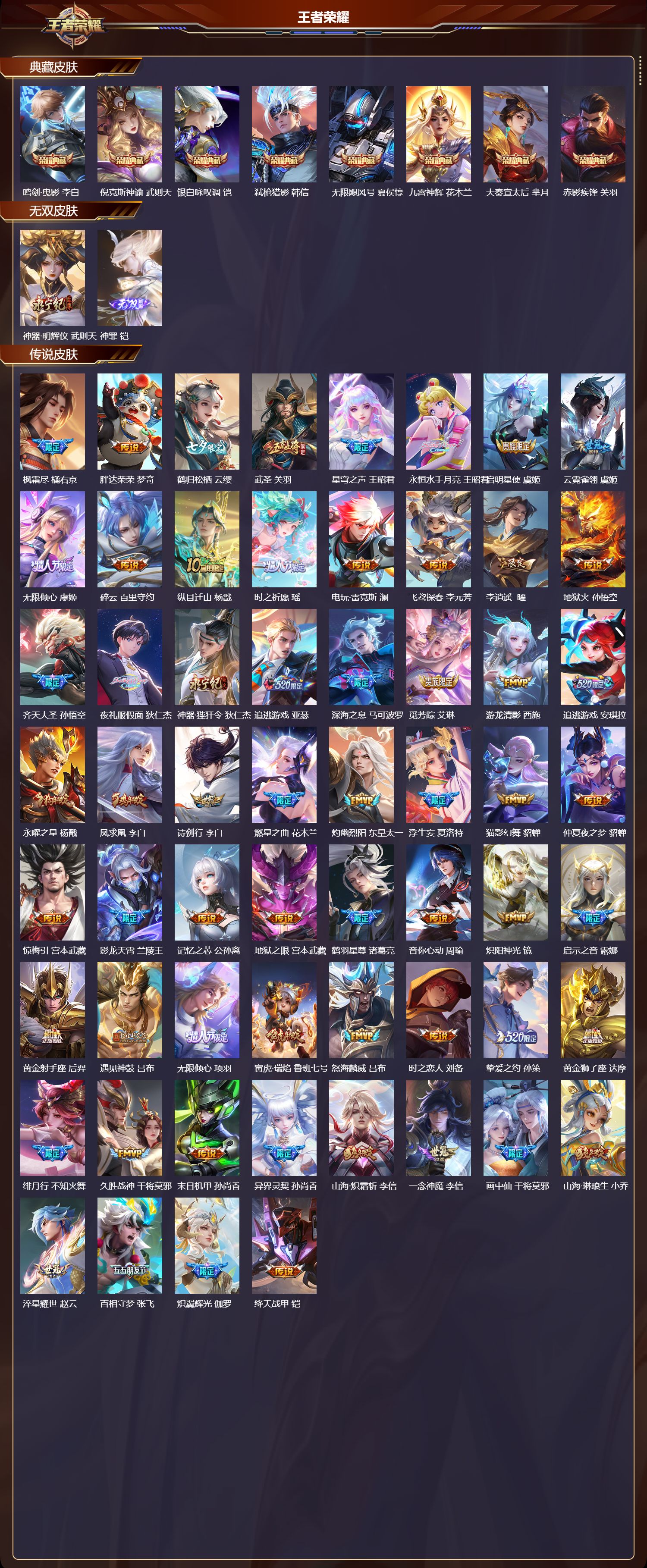 WZCMW448441王者荣耀账号详情图6