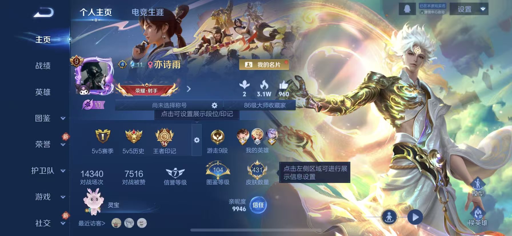 WZCMW447744王者荣耀账号详情图2