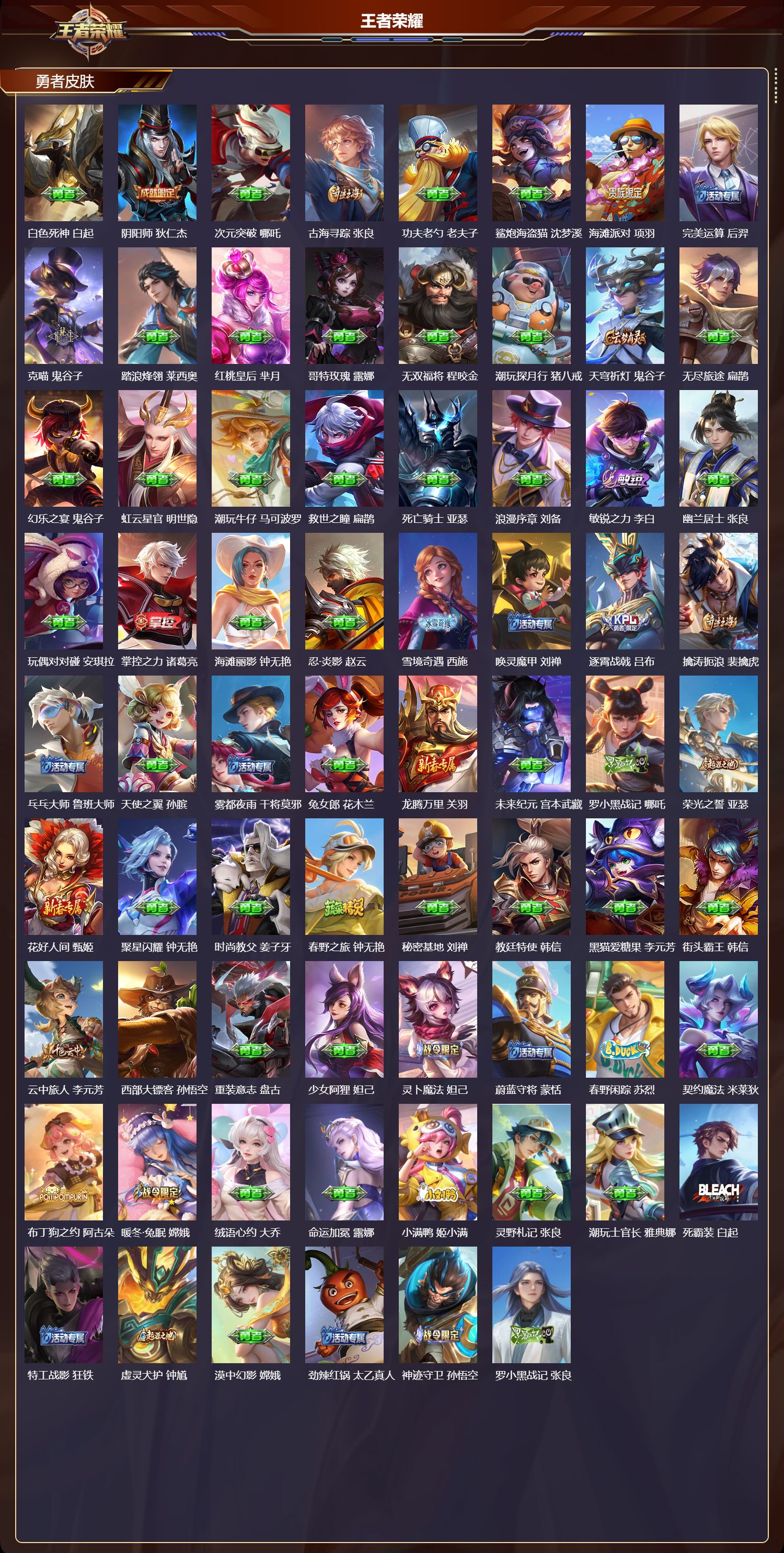 WZCMW447357王者荣耀账号详情图8