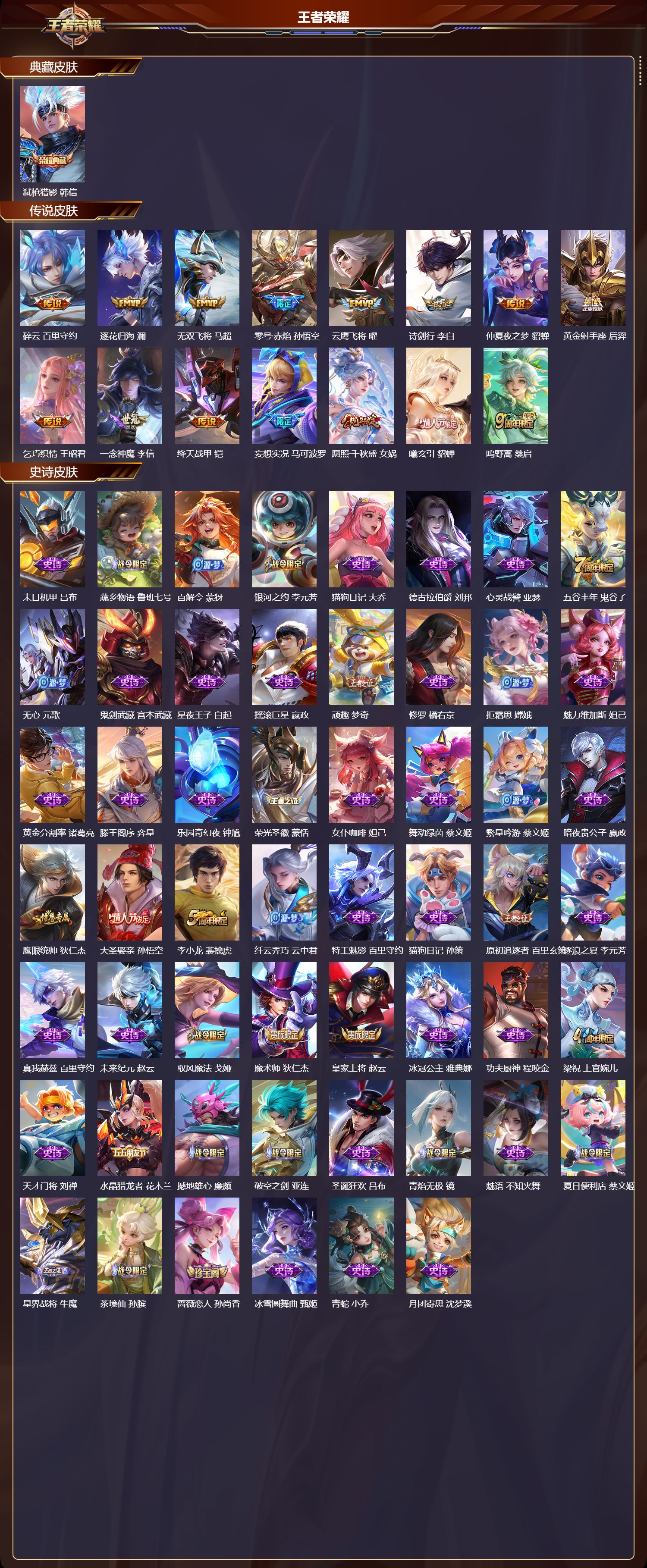 WZCMW449617王者荣耀账号详情图2