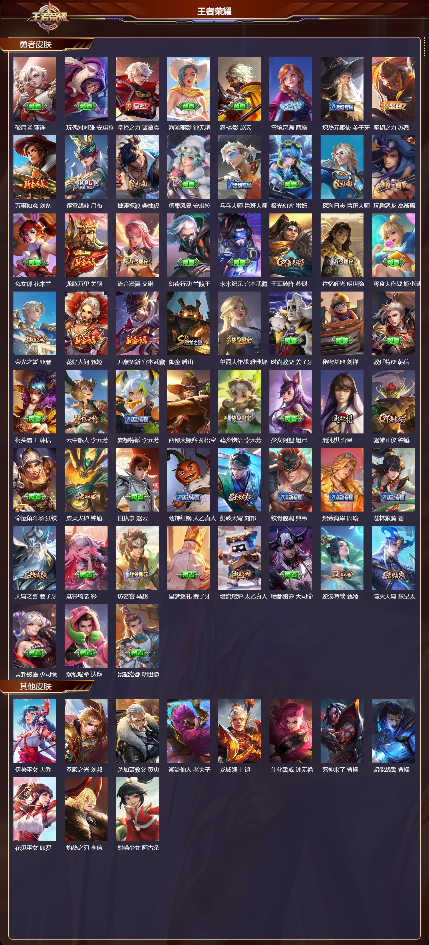 WZQM451423王者荣耀账号详情图5