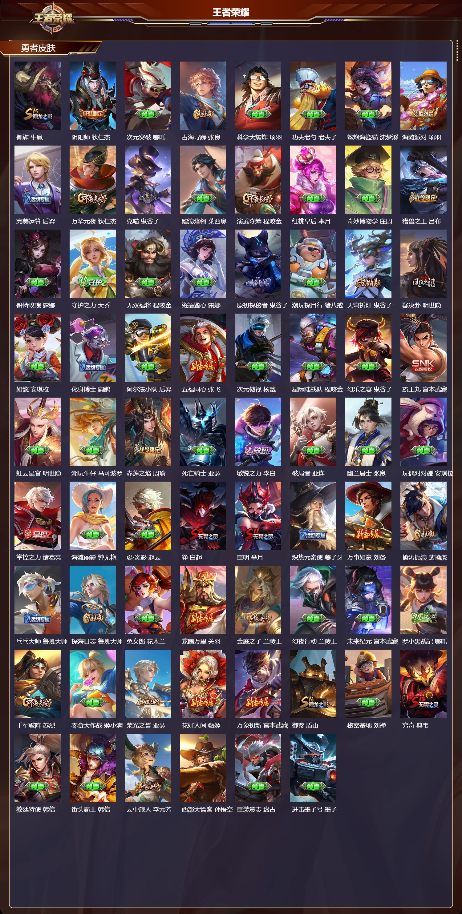 WZCMW451947王者荣耀账号详情图7