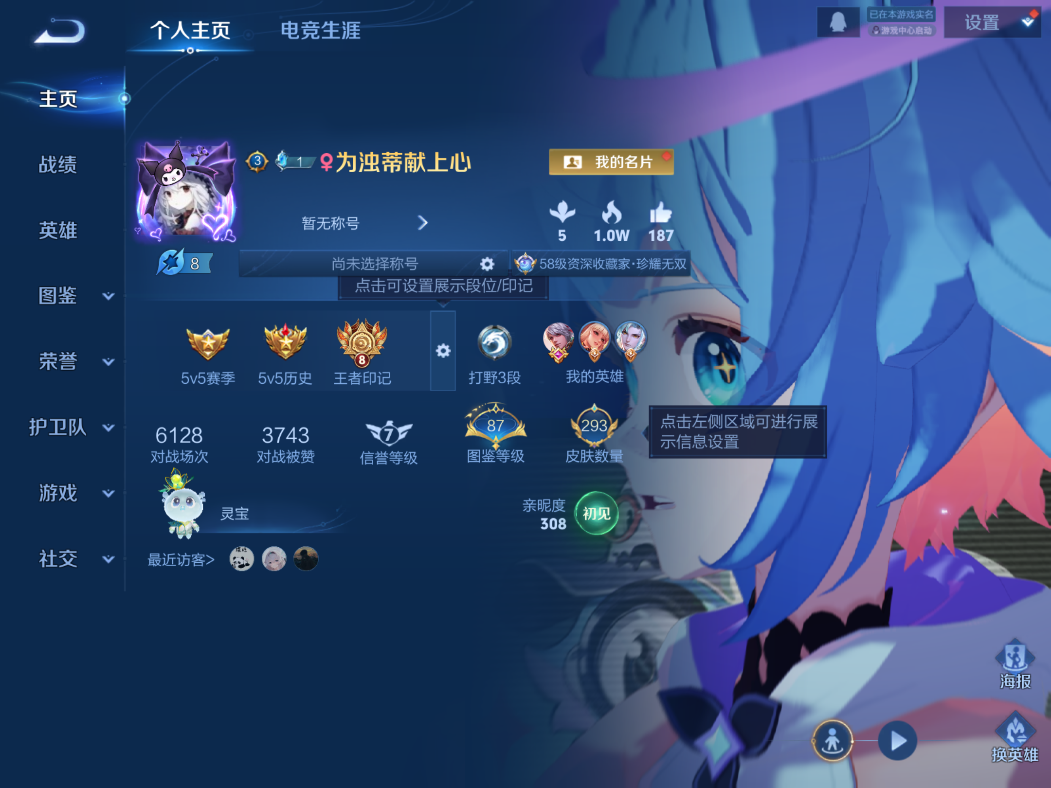 WZCMW457778王者荣耀账号详情图2