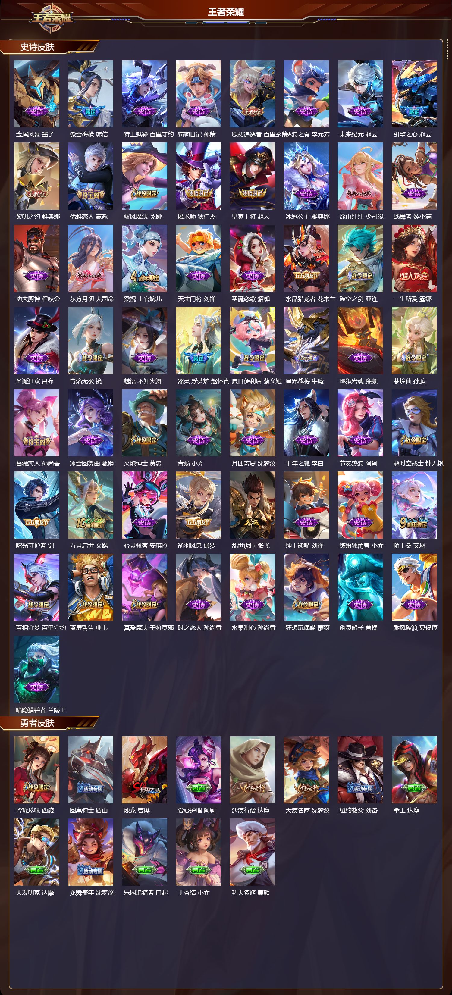 WZQM454788王者荣耀账号详情图4