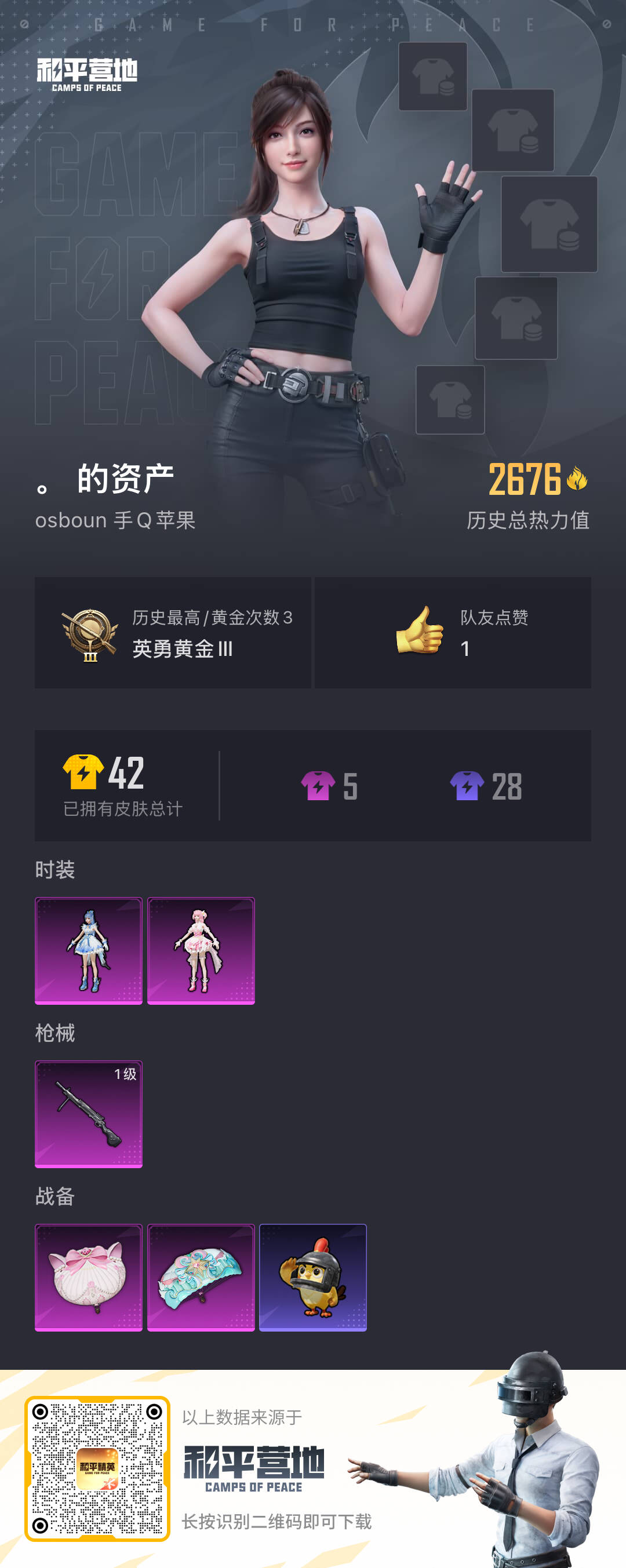 HPCMW428732和平精英账号详情图2