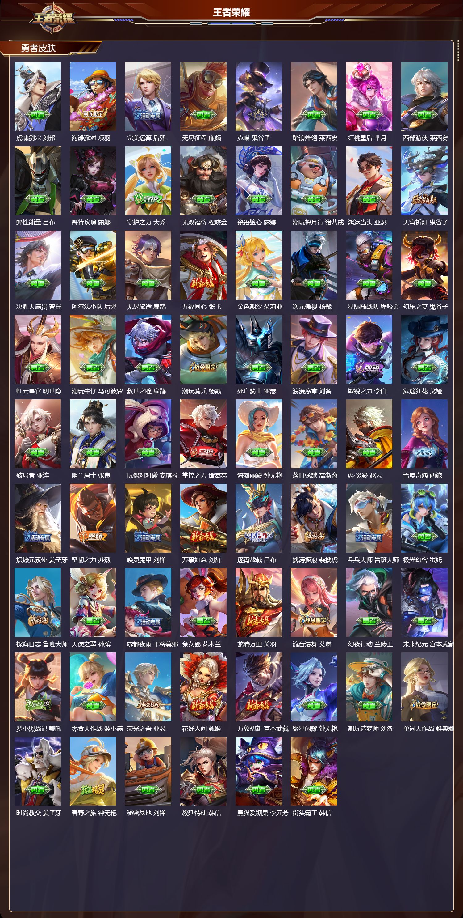 WZCMW451963王者荣耀账号详情图8