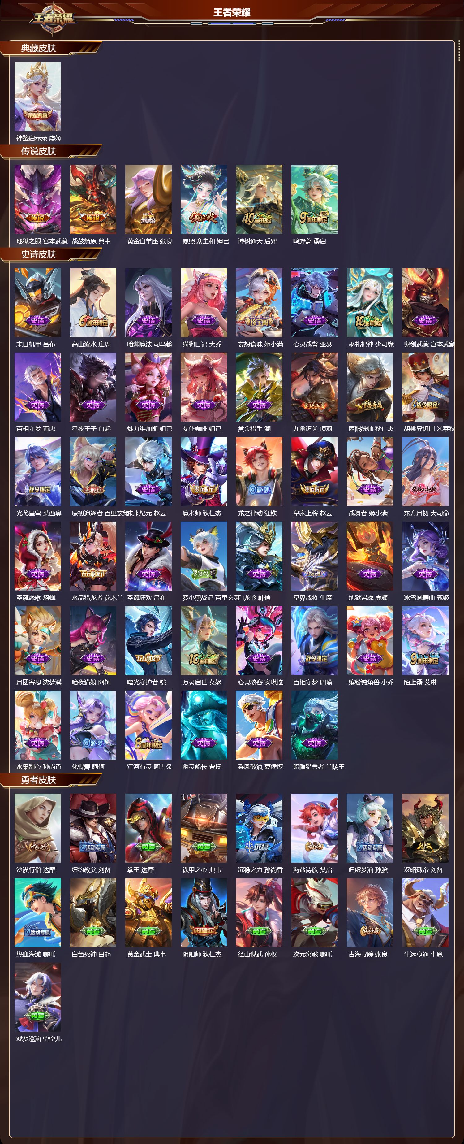 WZCMW451954王者荣耀账号详情图6 WZCMW451954王者荣耀账号详情图6