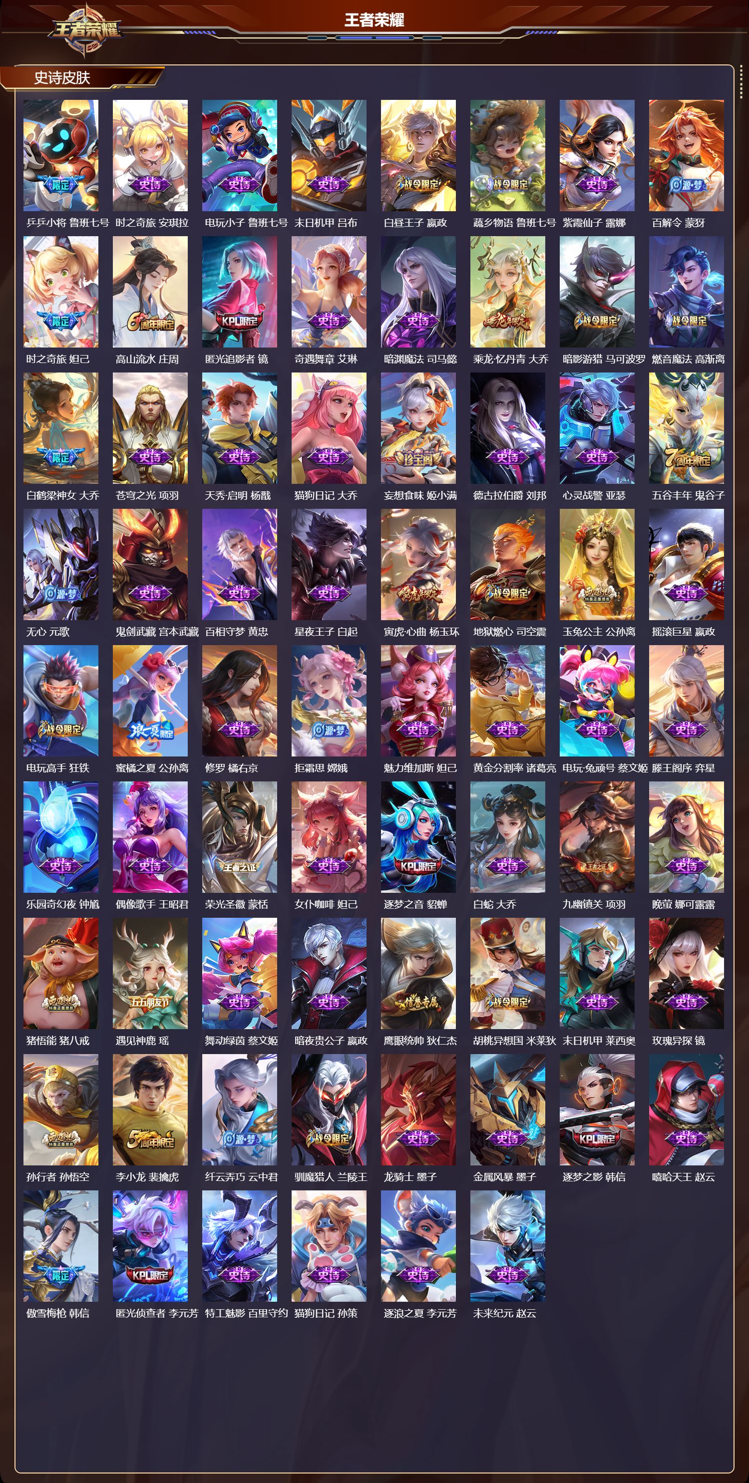 WZCMW452658王者荣耀账号详情图9