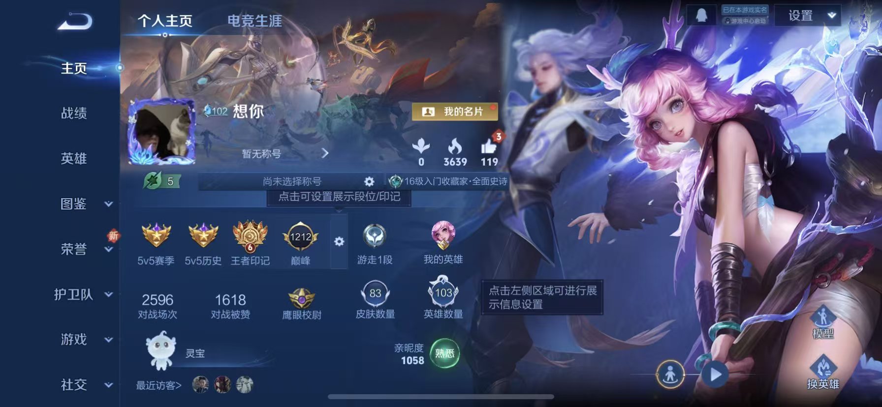 WZCMW452652王者荣耀账号详情图2 WZCMW452652王者荣耀账号详情图2