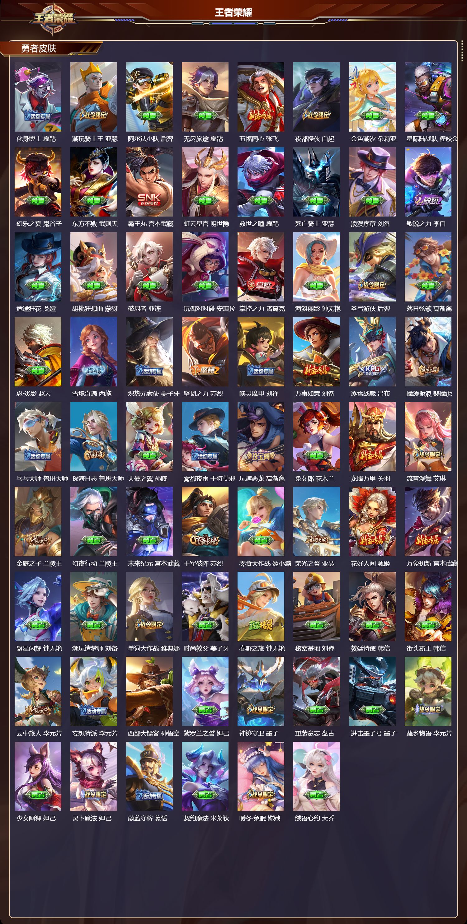 WZCMW452658王者荣耀账号详情图12