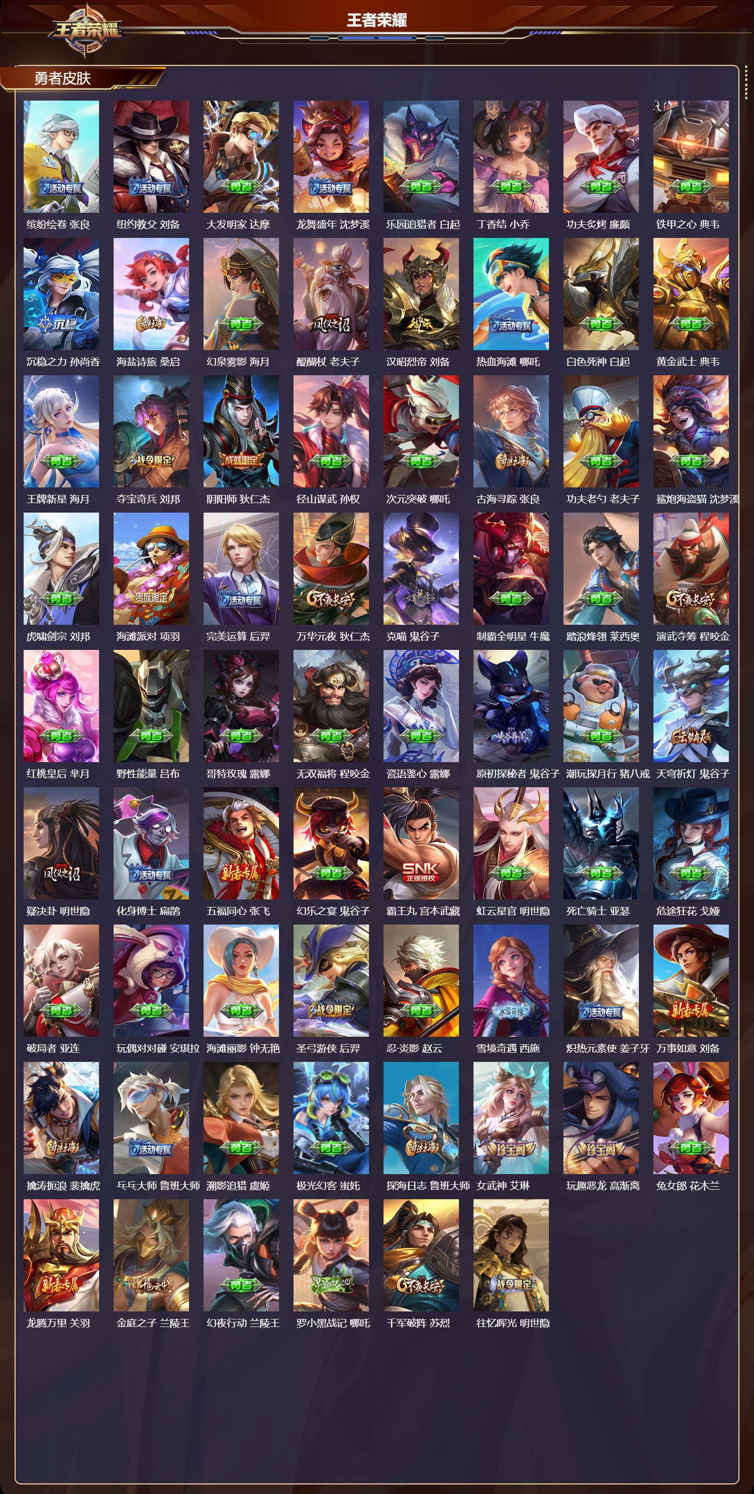 WZCMW451418王者荣耀账号详情图7