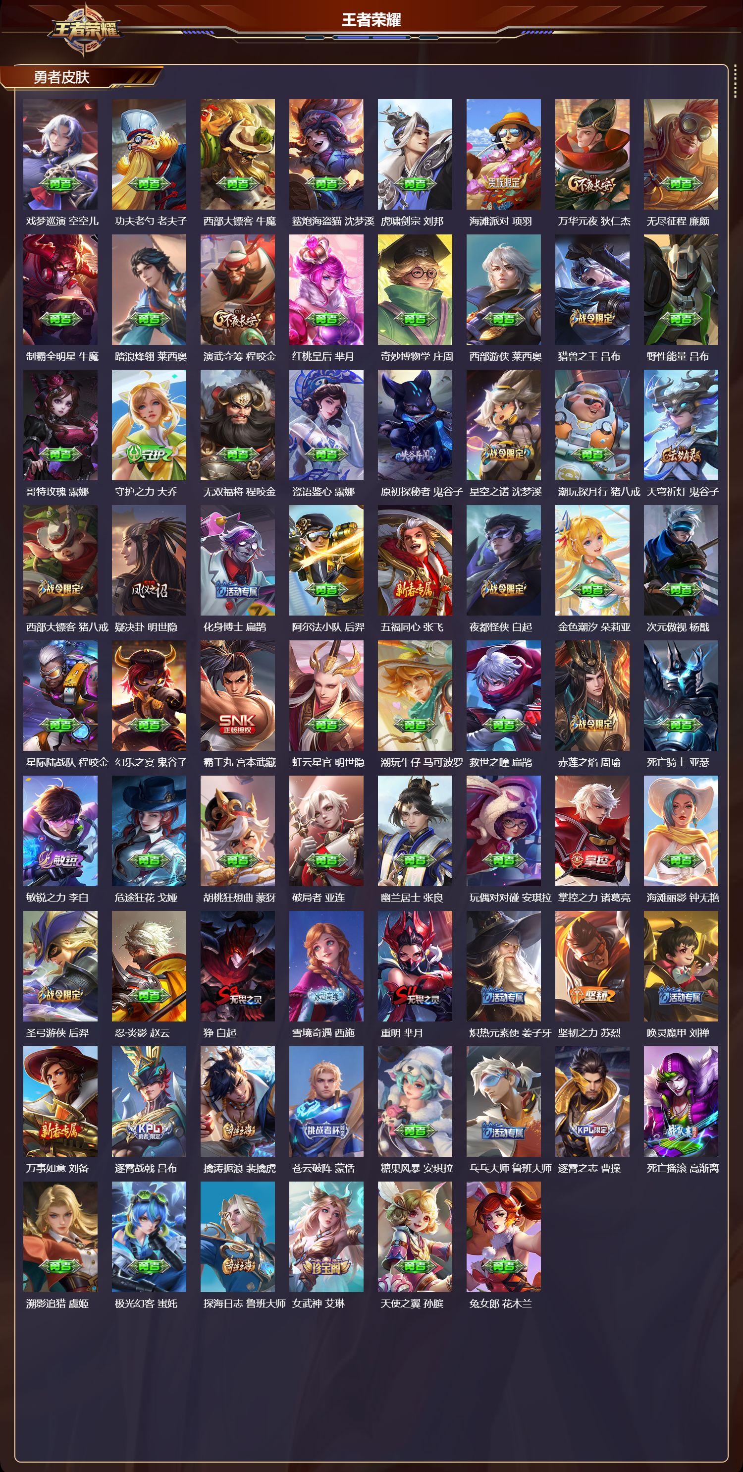 WZCMW451937王者荣耀账号详情图9