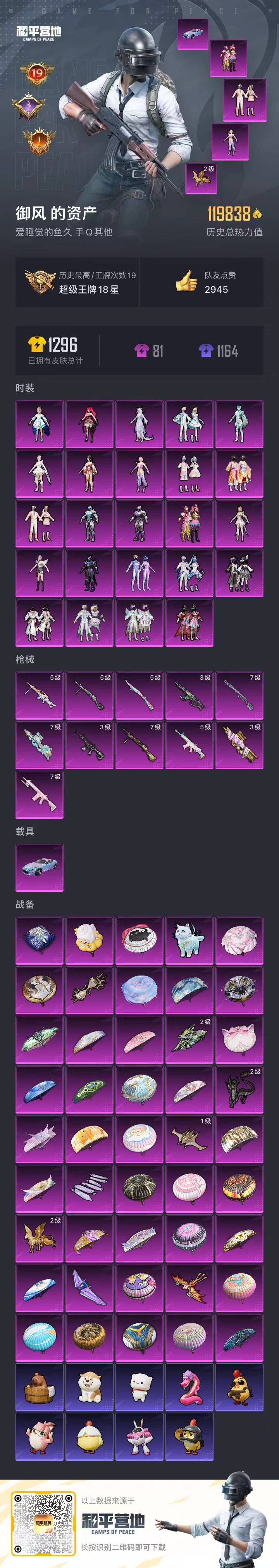 HPCMW4116317和平精英账号详情图3