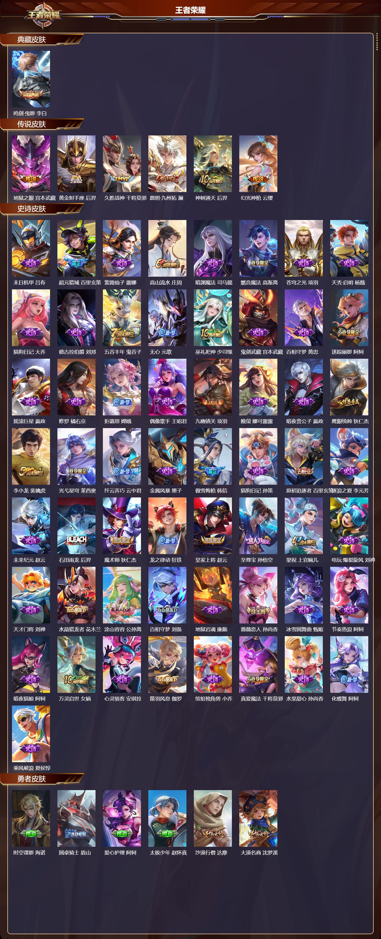 WZCMW451418王者荣耀账号详情图6