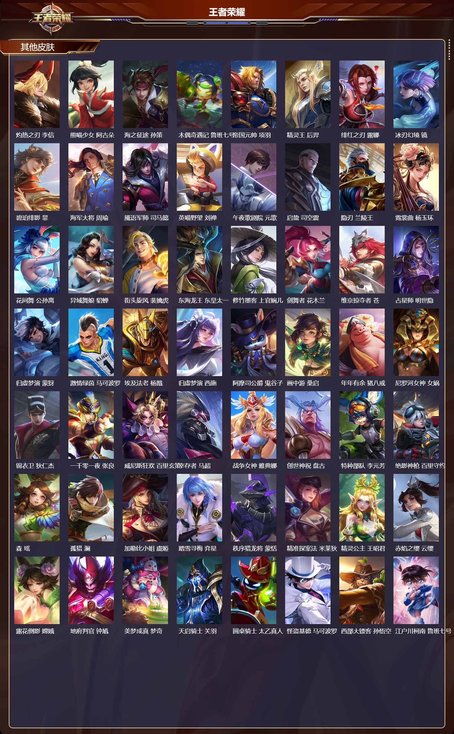 WZQM454806王者荣耀账号详情图7