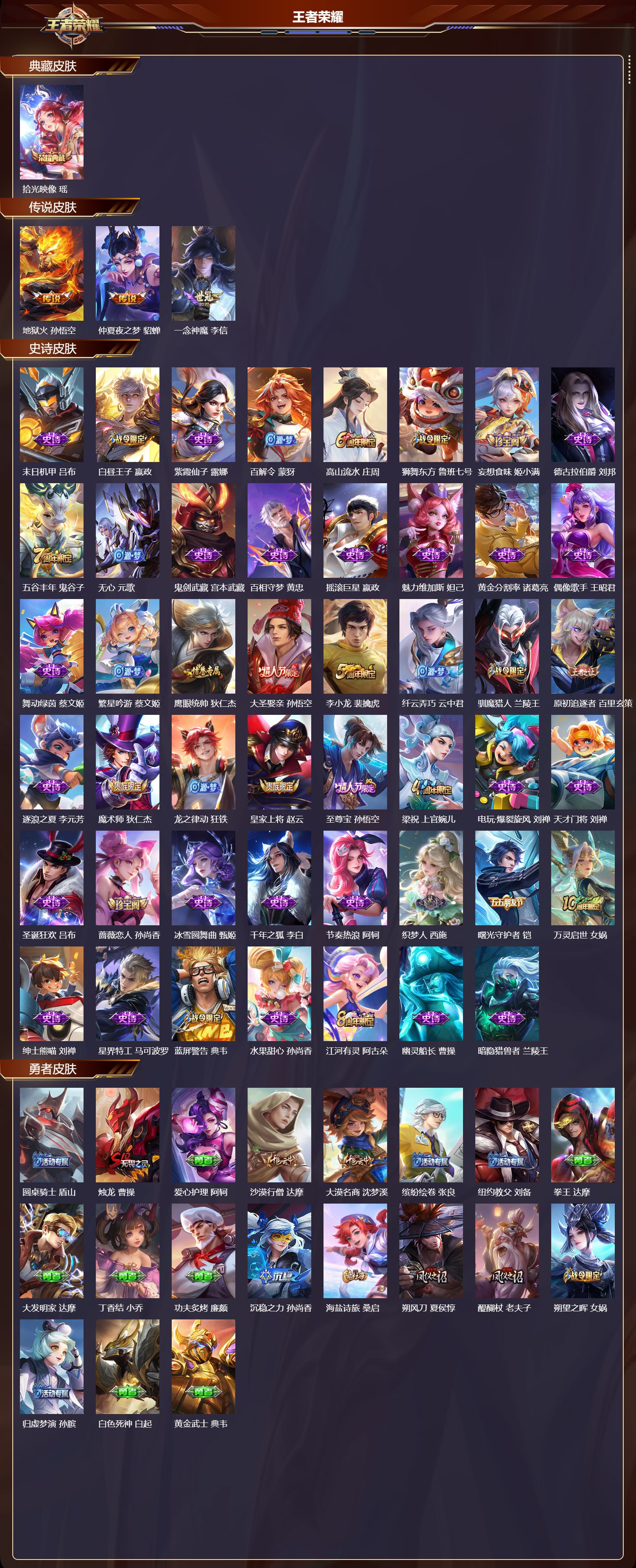 WZCMW451947王者荣耀账号详情图6