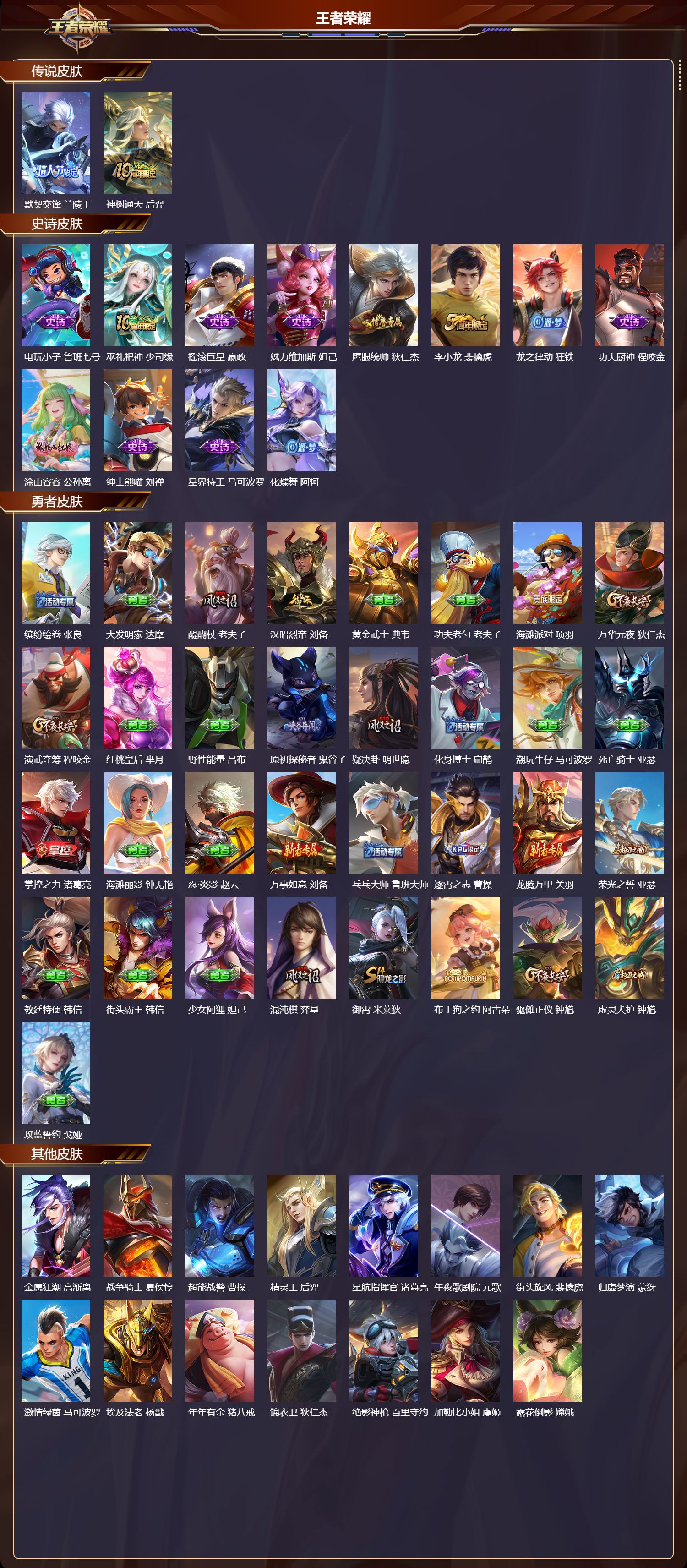 WZCMW451955王者荣耀账号详情图6