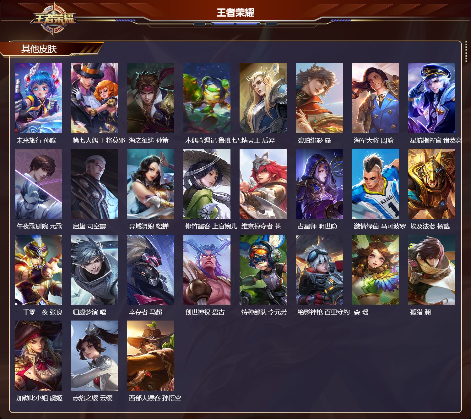 WZCMW452028王者荣耀账号详情图8