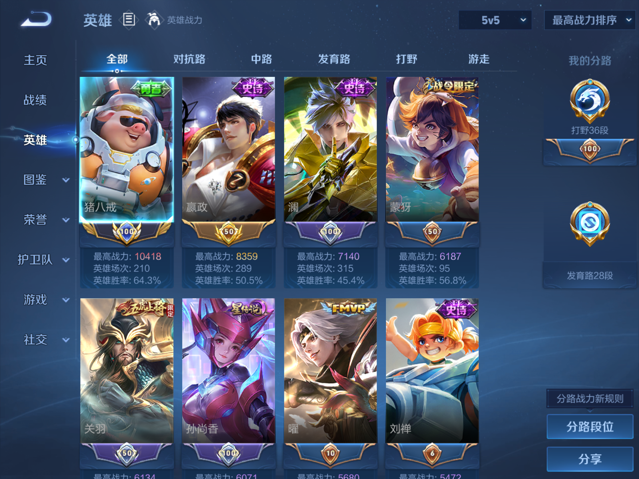 WZCMW457817王者荣耀账号详情图3