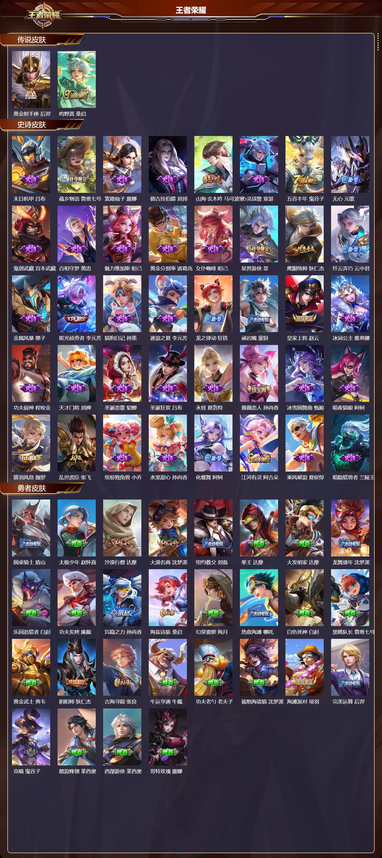 WZCMW452028王者荣耀账号详情图6