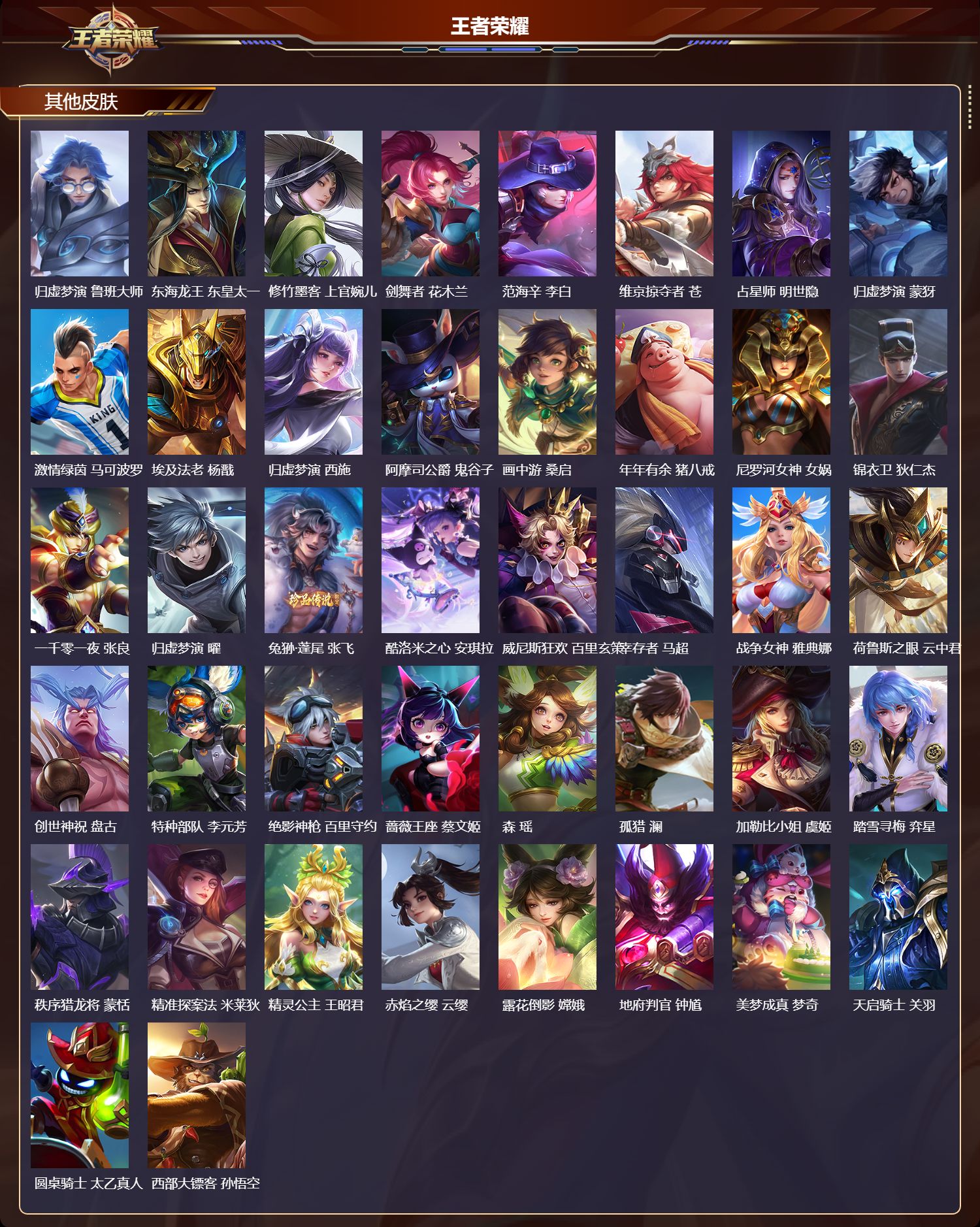 WZQM457595王者荣耀账号详情图8