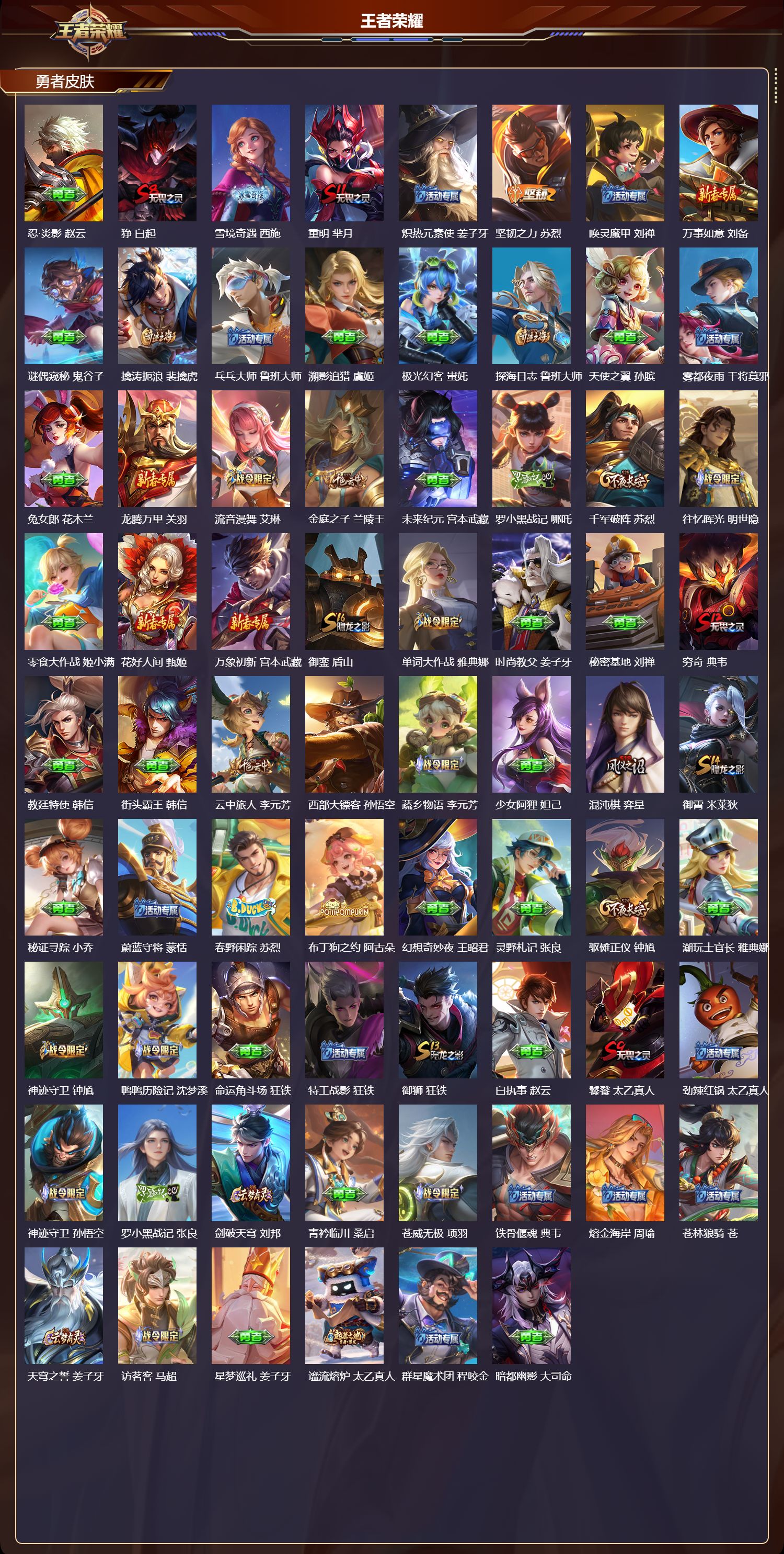 WZCMW462247王者荣耀账号详情图5