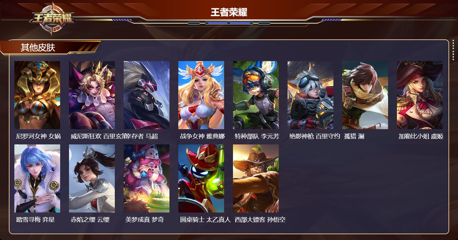 WZCMW455027王者荣耀账号详情图8