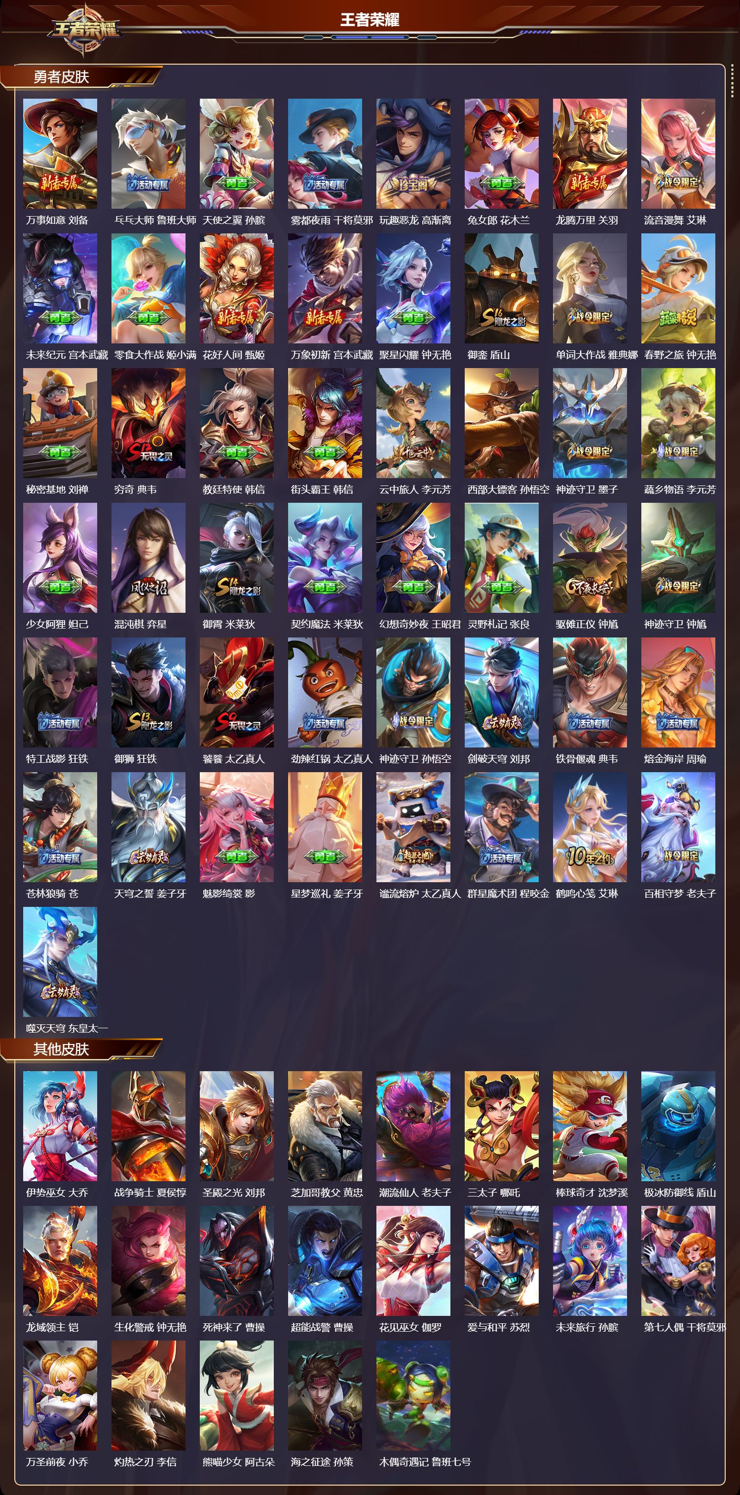 WZQM457580王者荣耀账号详情图6