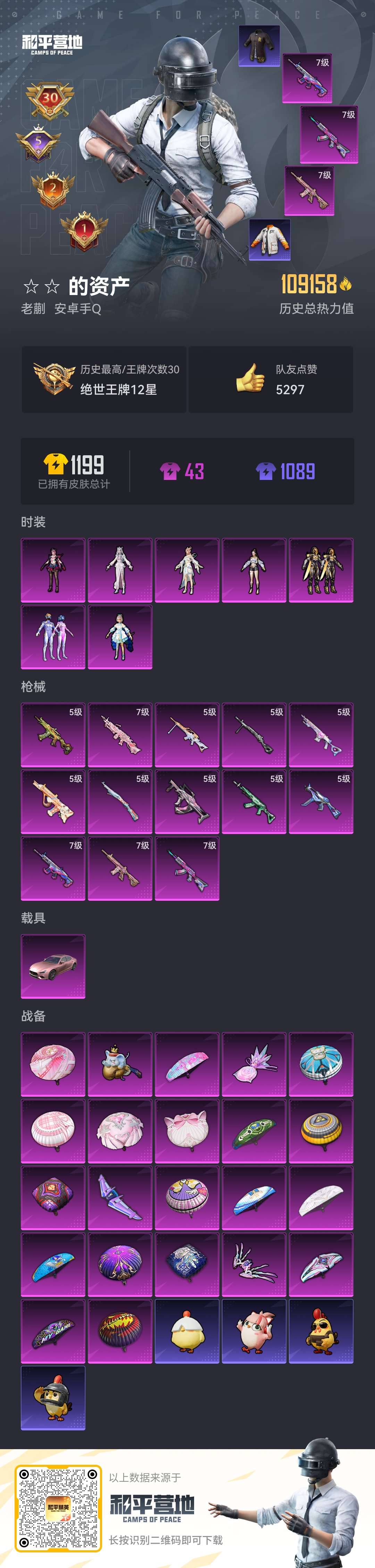 HPCMW436743和平精英账号详情图2