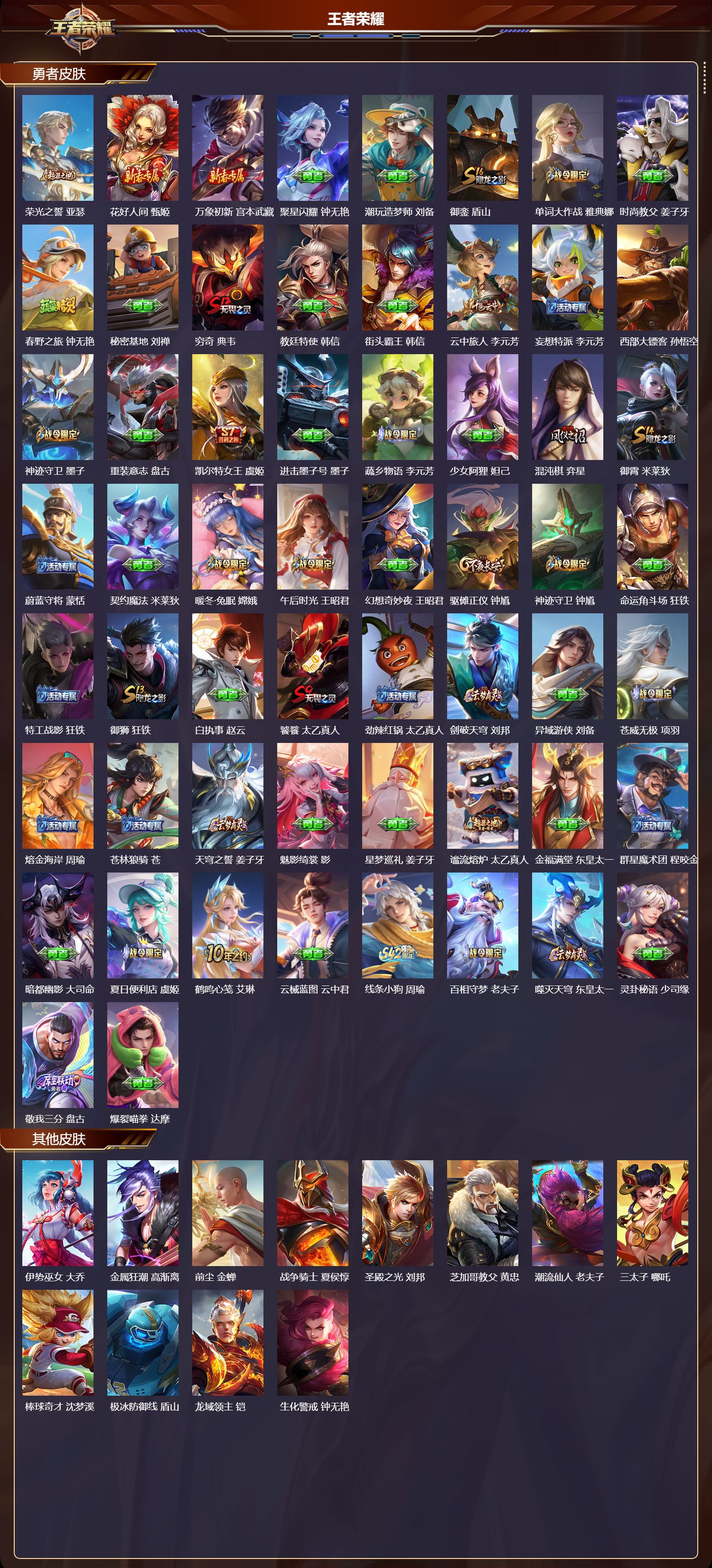 WZQM461308王者荣耀账号详情图7