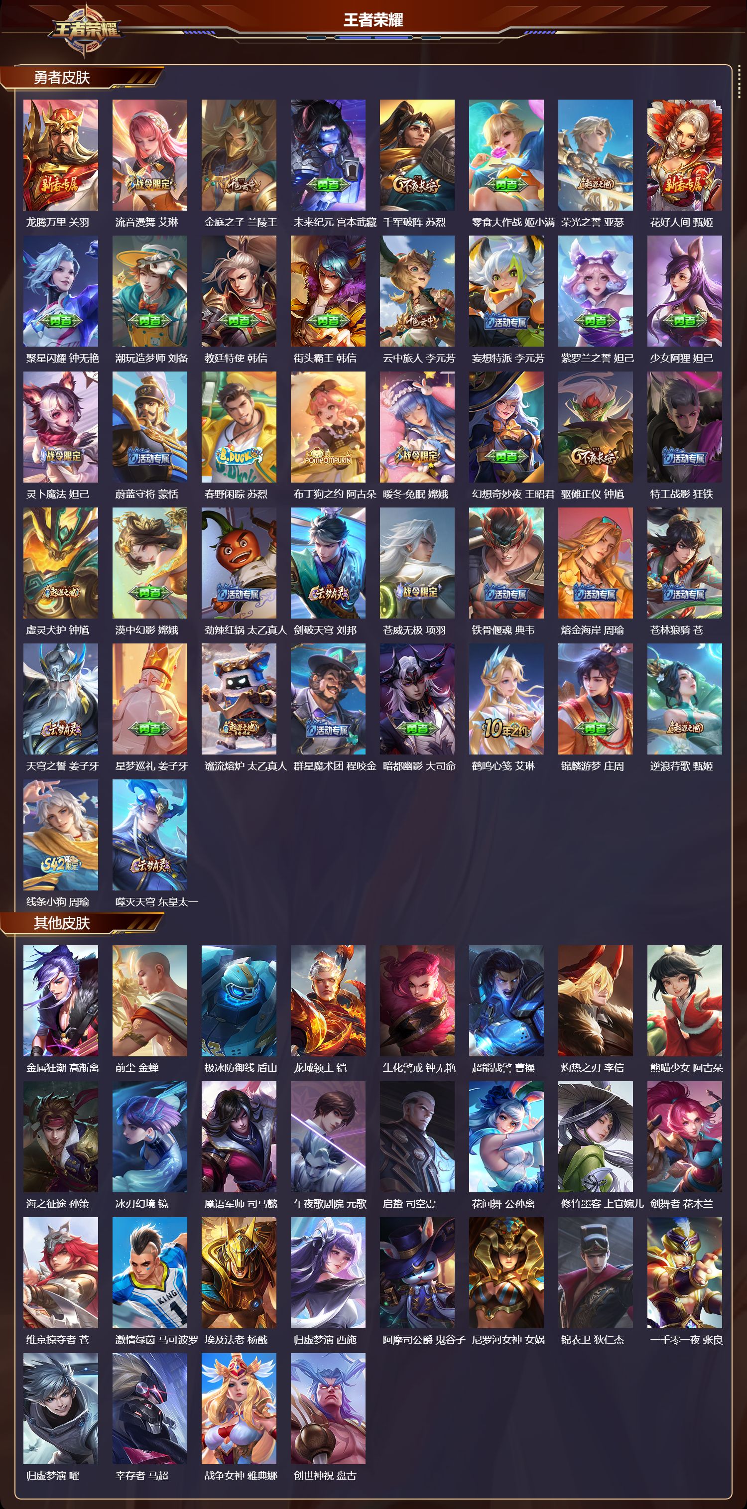 WZQM461309王者荣耀账号详情图5