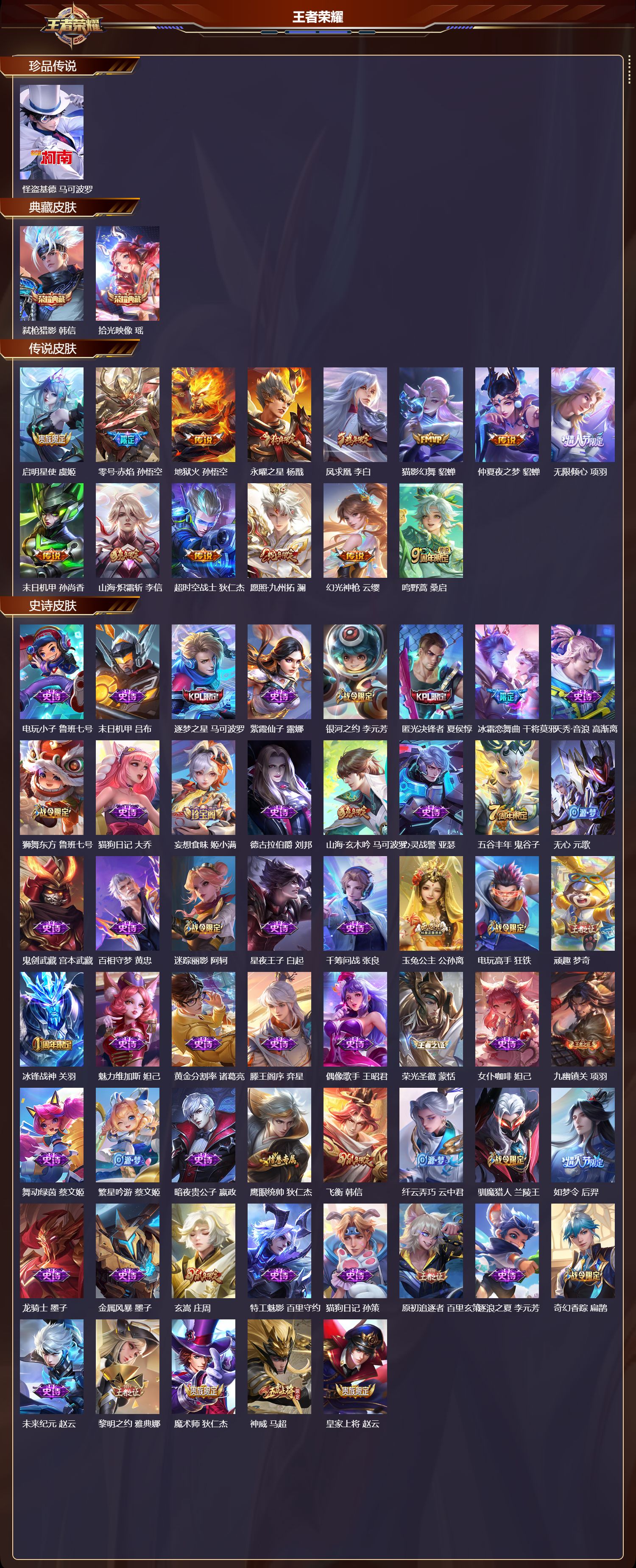 WZCMW458315王者荣耀账号详情图2