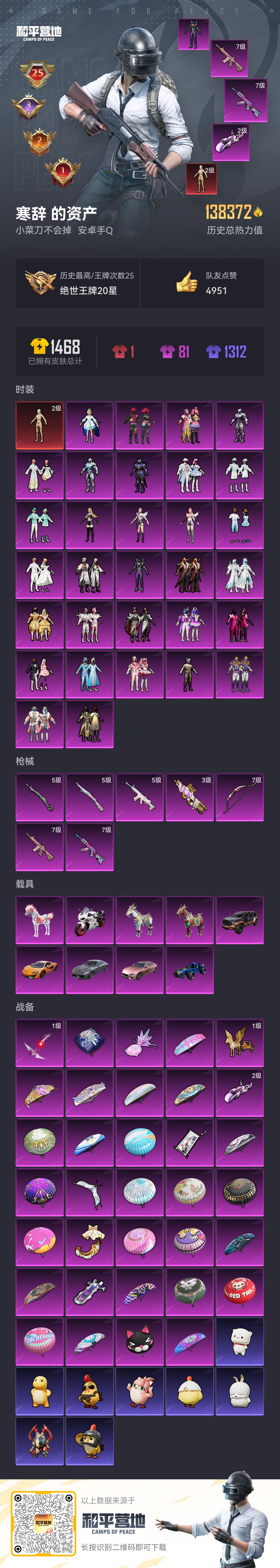 HPCMW435315和平精英账号详情图2