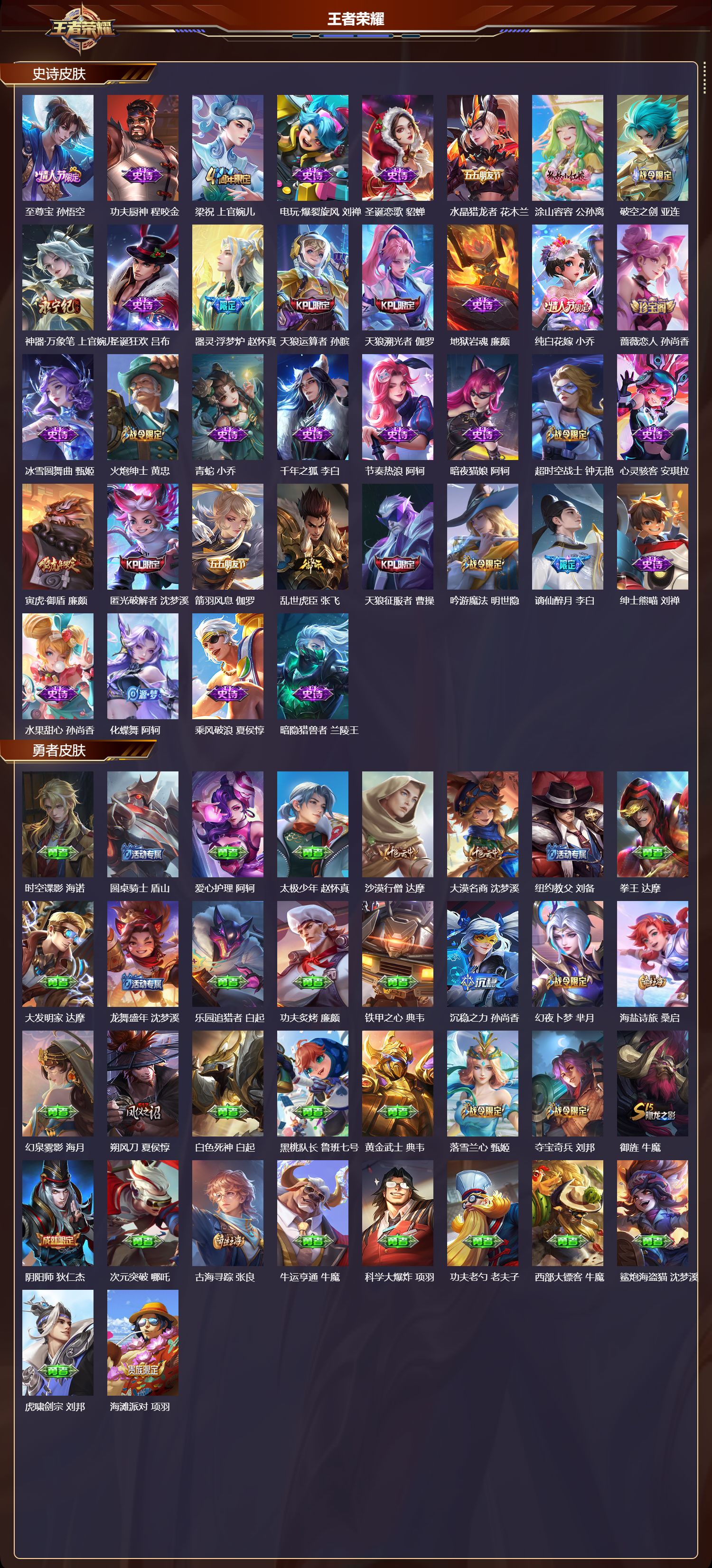 WZCMW458315王者荣耀账号详情图3