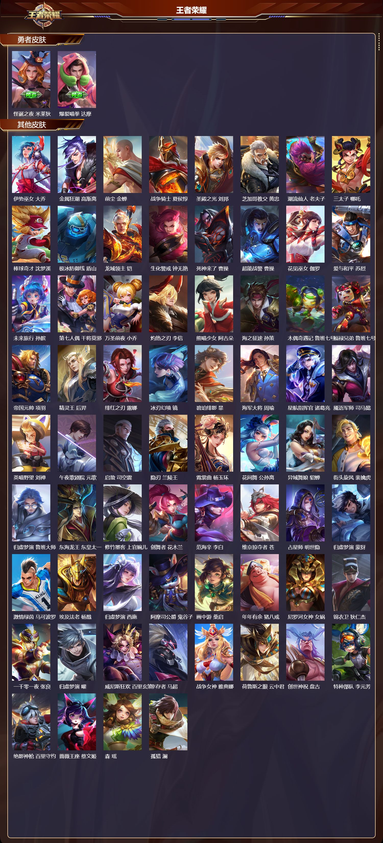 WZQM461329王者荣耀账号详情图7