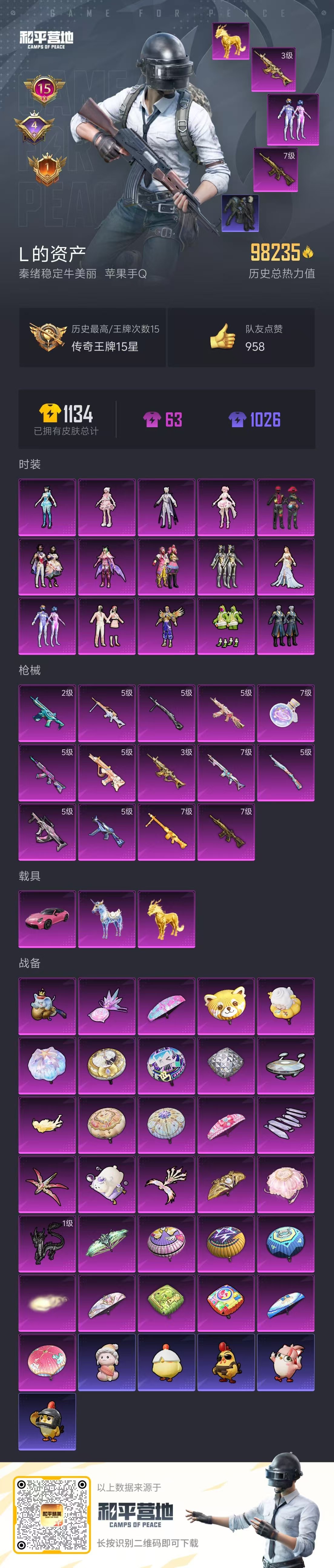 HPCMW432646和平精英账号详情图2