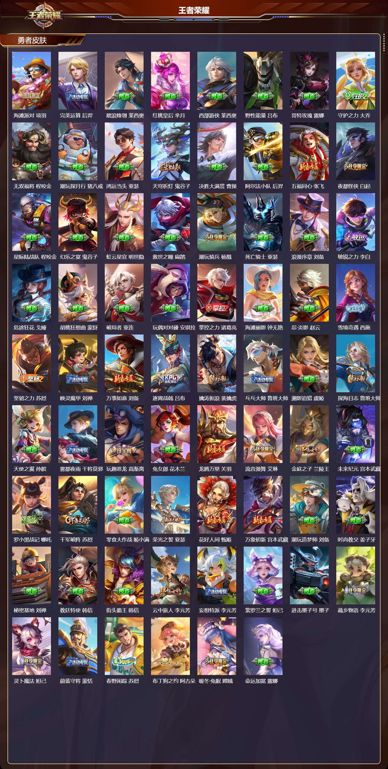 WZCMW457539王者荣耀账号详情图8