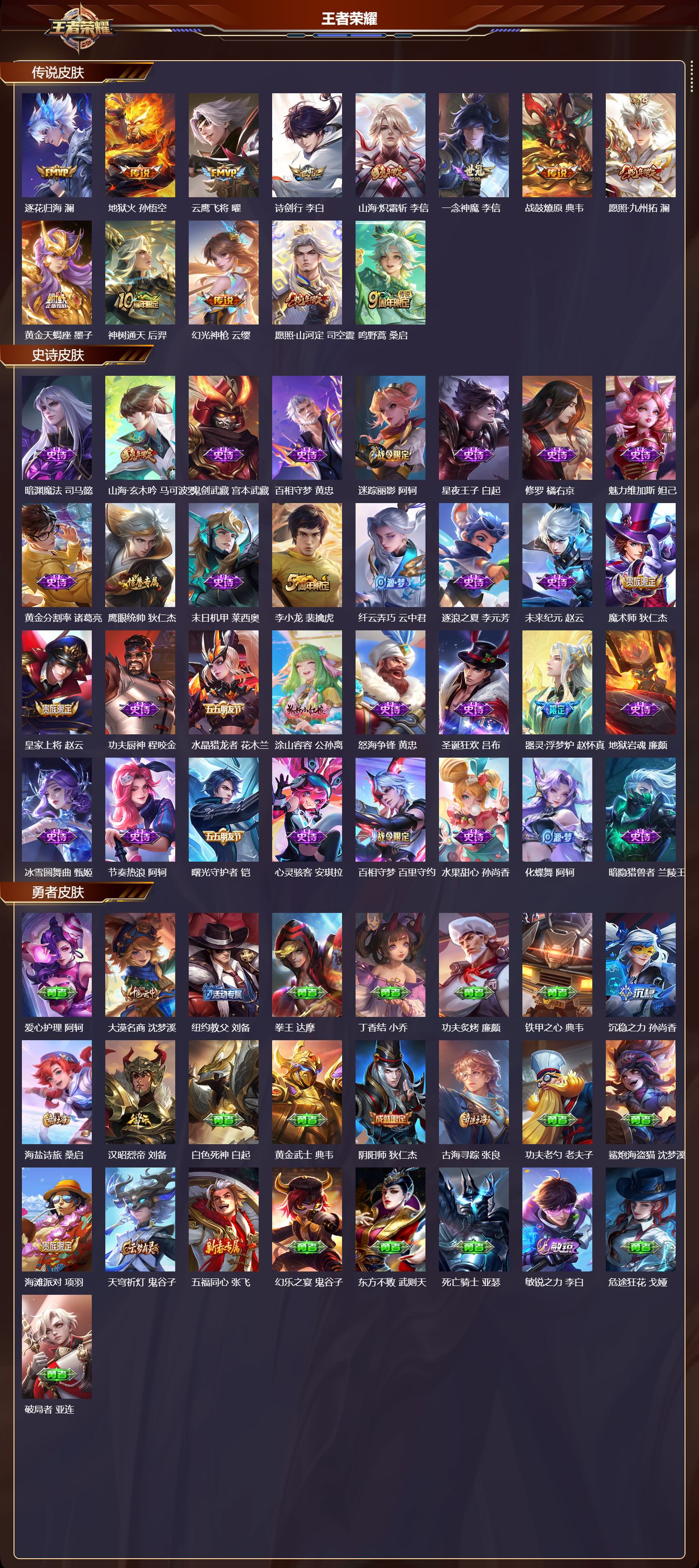 WZCMW495143王者荣耀账号详情图2