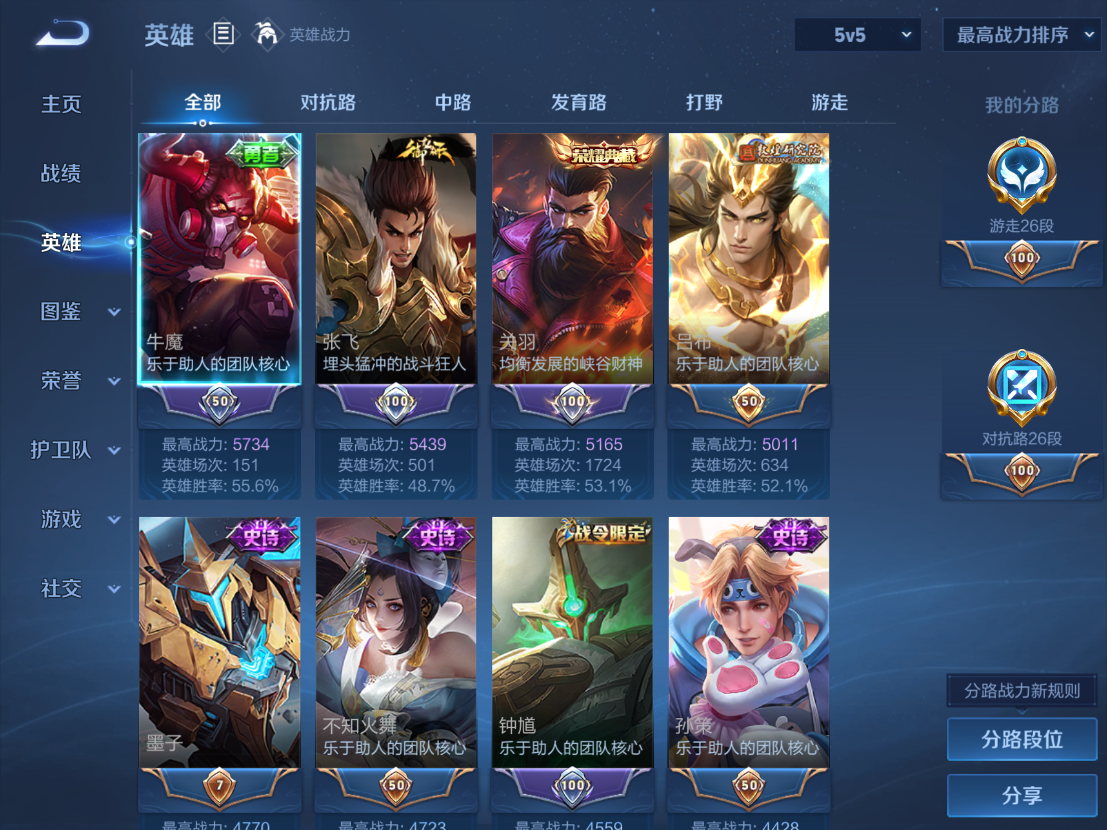 WZCMW465559王者荣耀账号详情图3