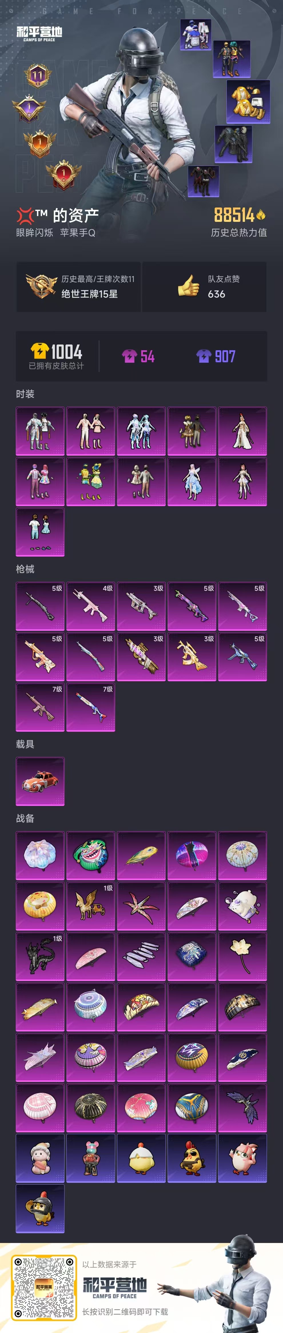 HPCMW431296和平精英账号详情图2