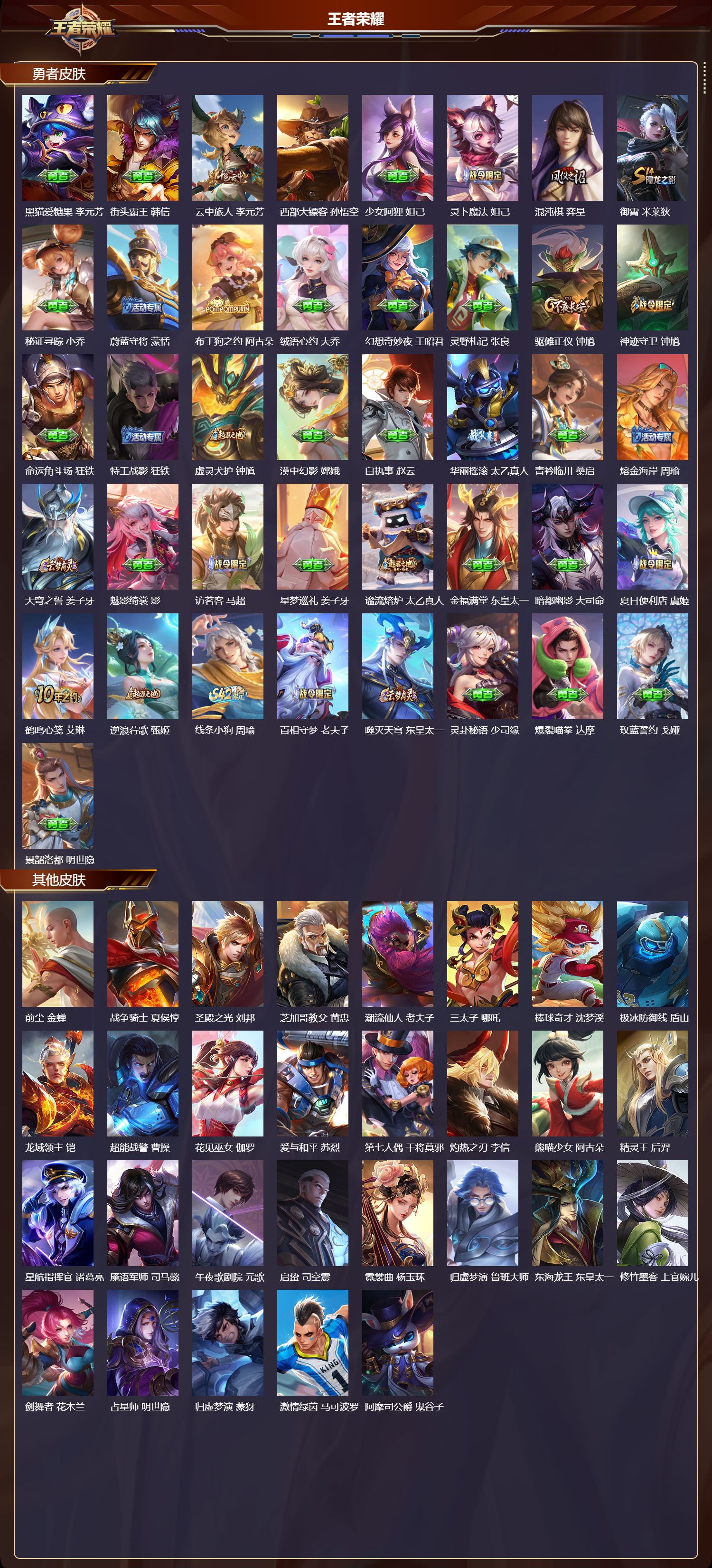 WZQM461311王者荣耀账号详情图6