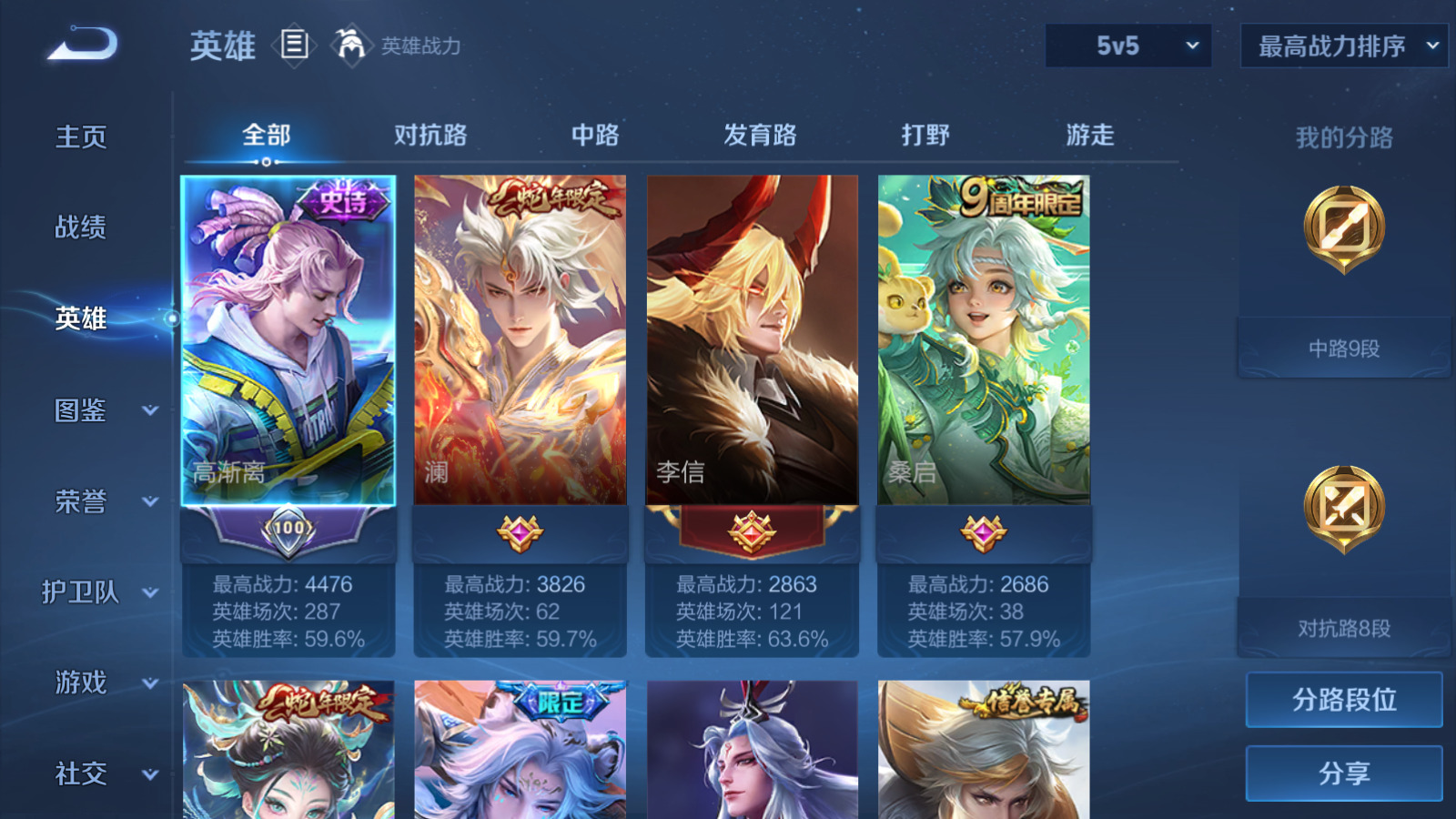 WZCMW466899王者荣耀账号详情图3