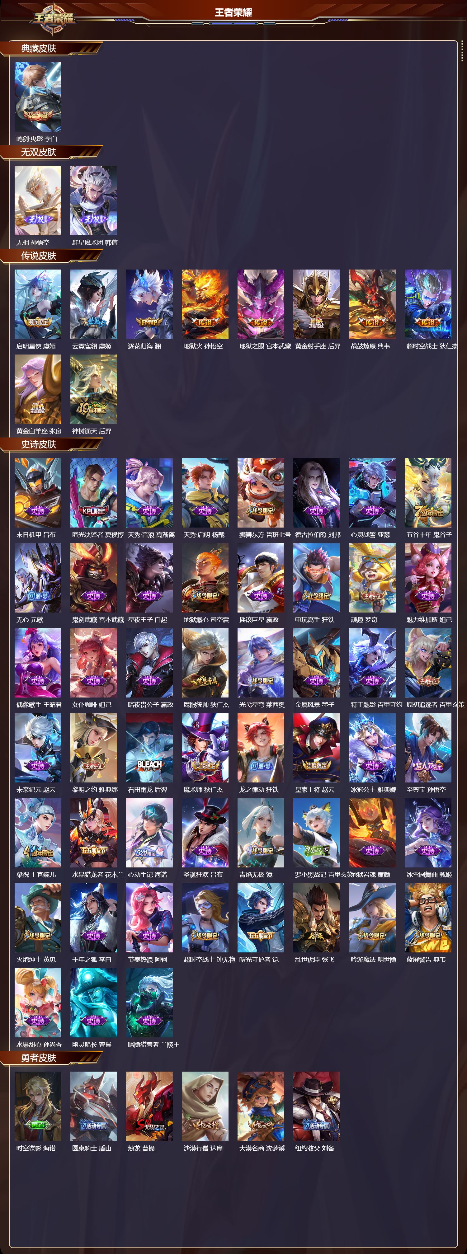 WZCMW457609王者荣耀账号详情图6